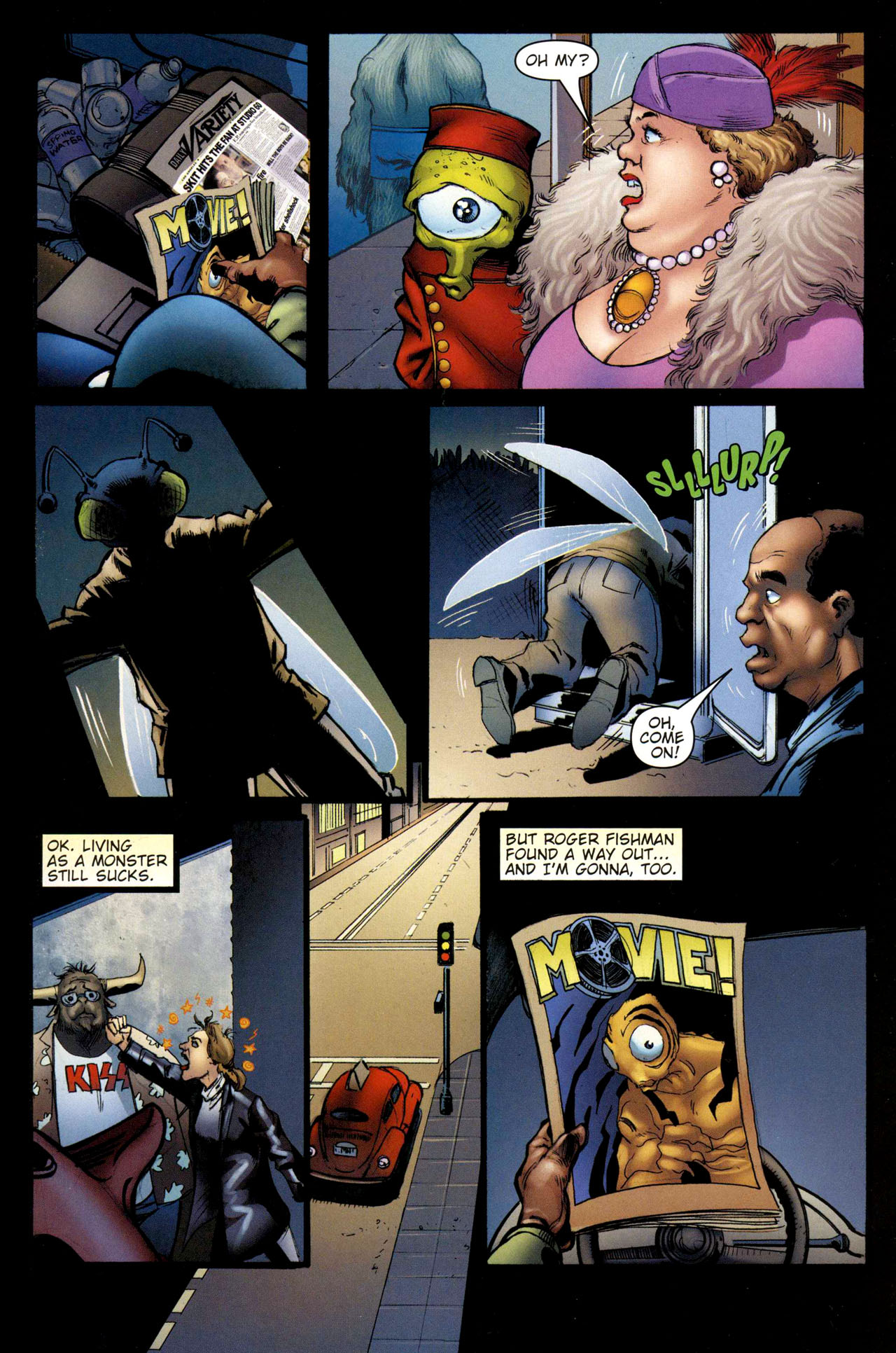 Read online Urban Monsters comic -  Issue #1 - 6