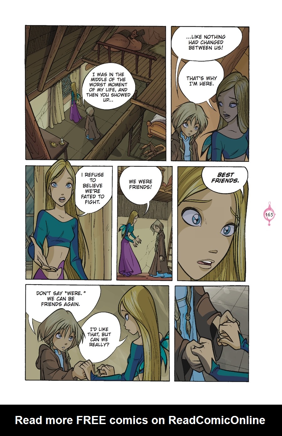Read online W.i.t.c.h. Graphic Novels comic -  Issue # TPB 2 - 166