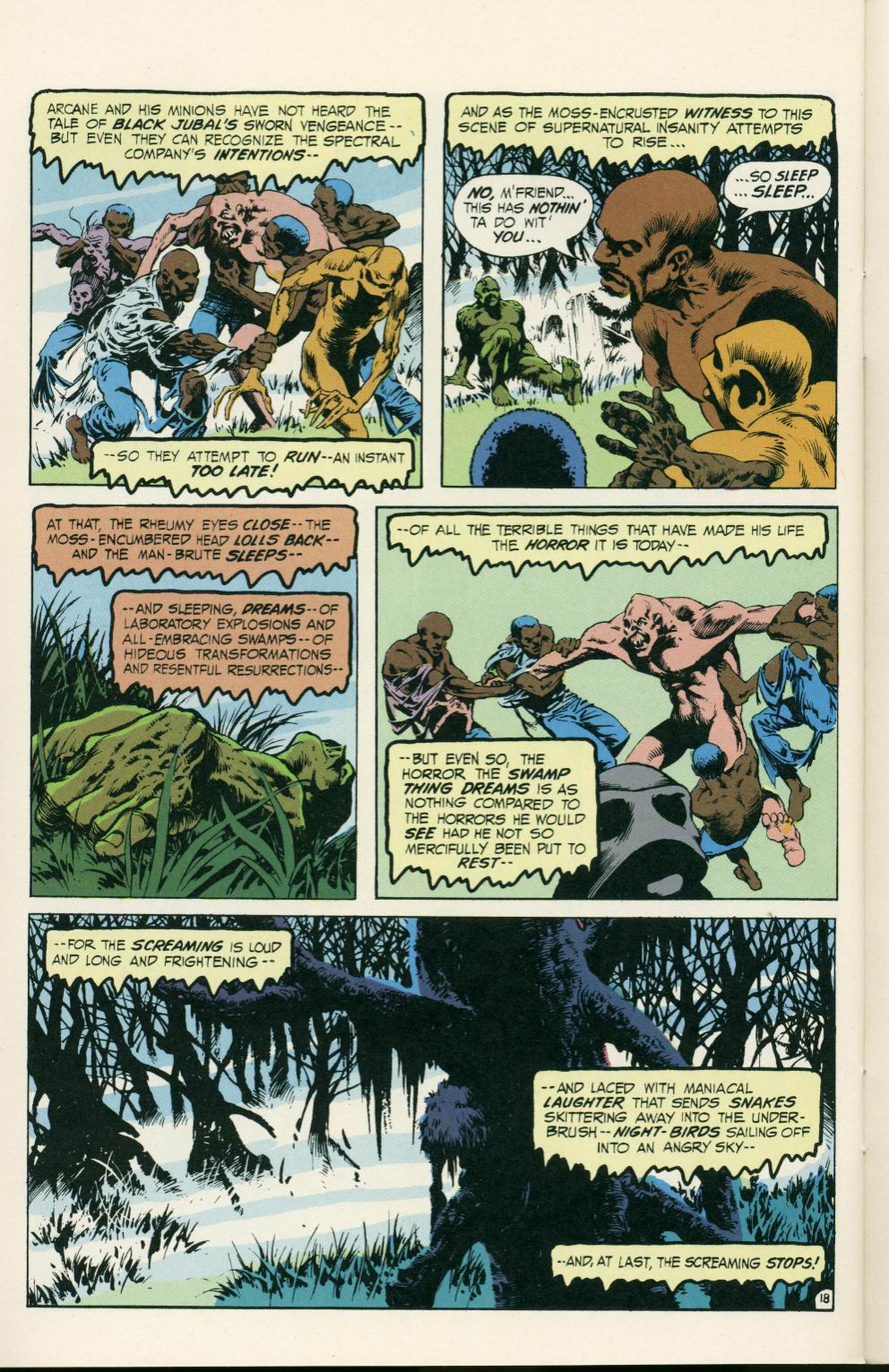 Read online Roots of the Swamp Thing comic -  Issue #5 - 40
