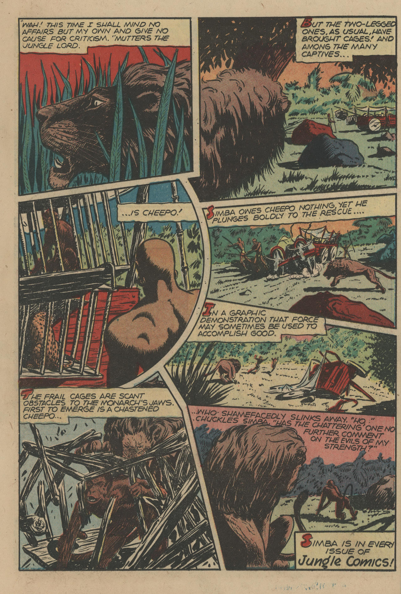 Read online Jungle Comics comic -  Issue #106 - 19