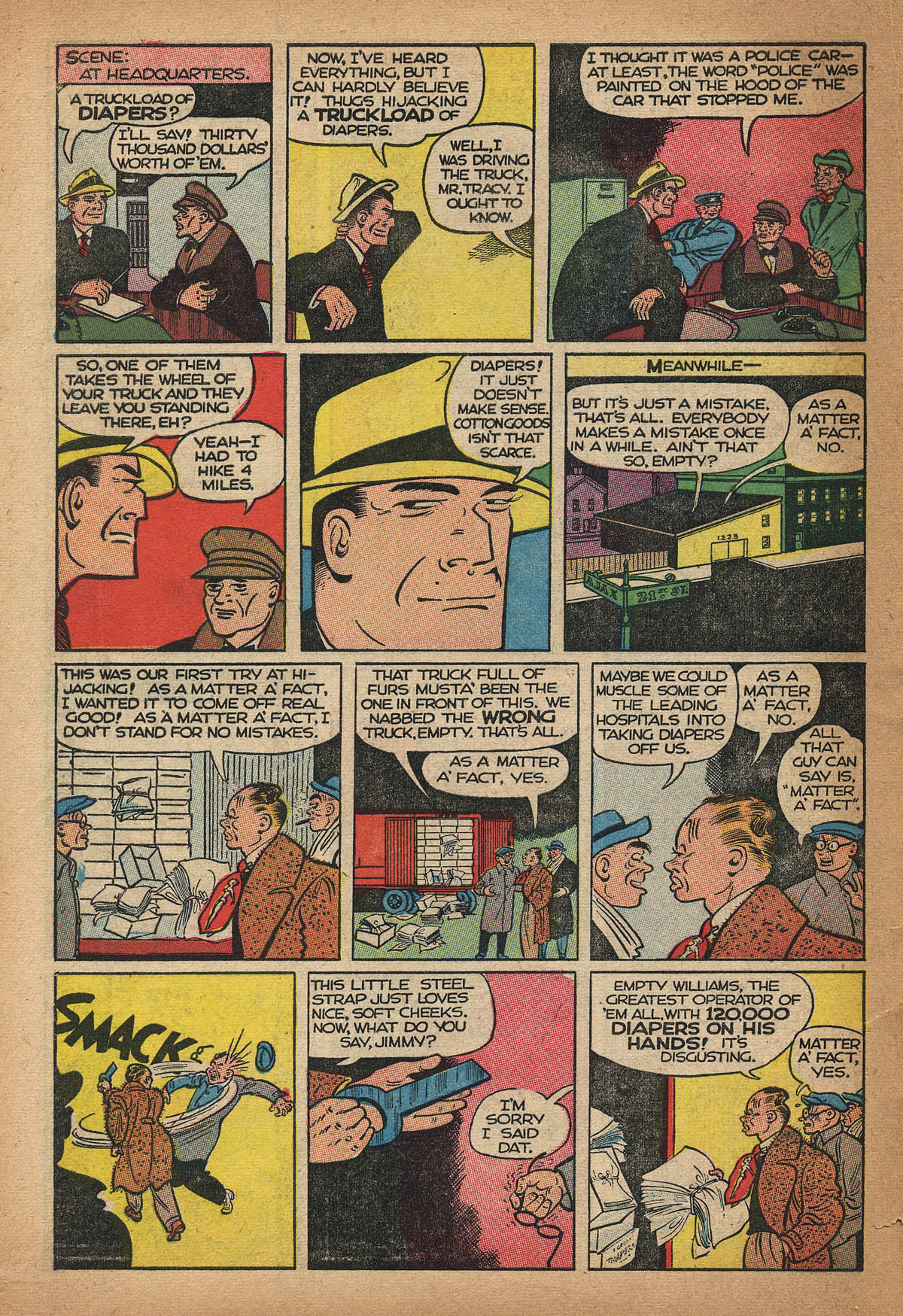 Read online Dick Tracy comic -  Issue #72 - 6