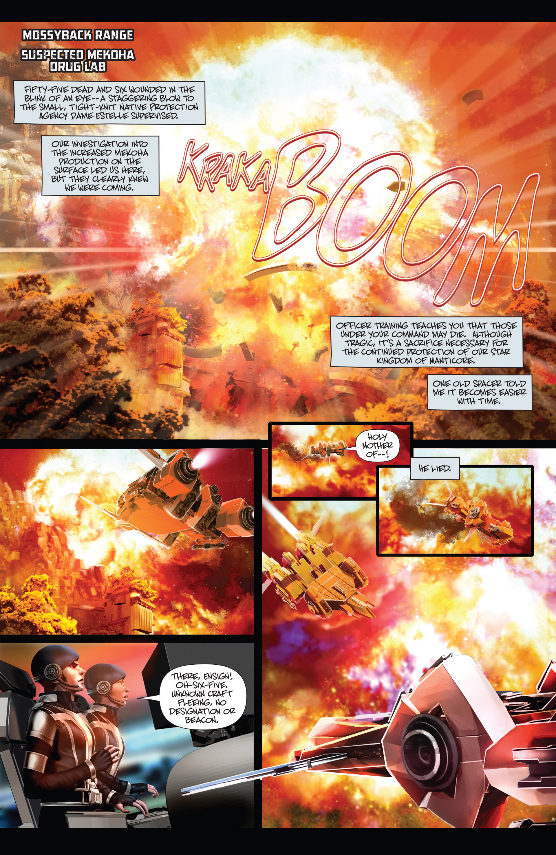 Read online Tales of Honor (2014) comic -  Issue #3 - 4