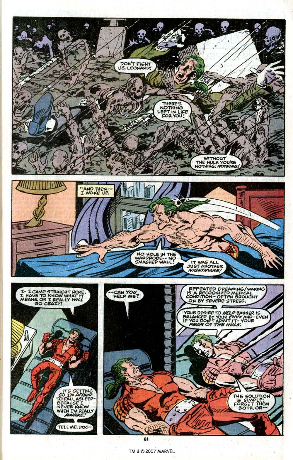 Read online The Incredible Hulk Annual comic -  Issue #16 - 63