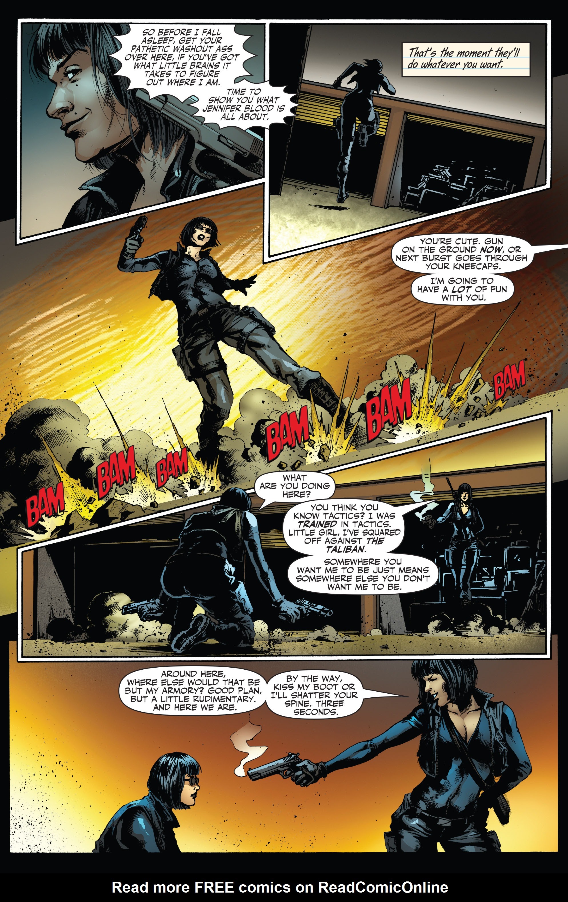 Read online Jennifer Blood: Born Again comic -  Issue #5 - 10