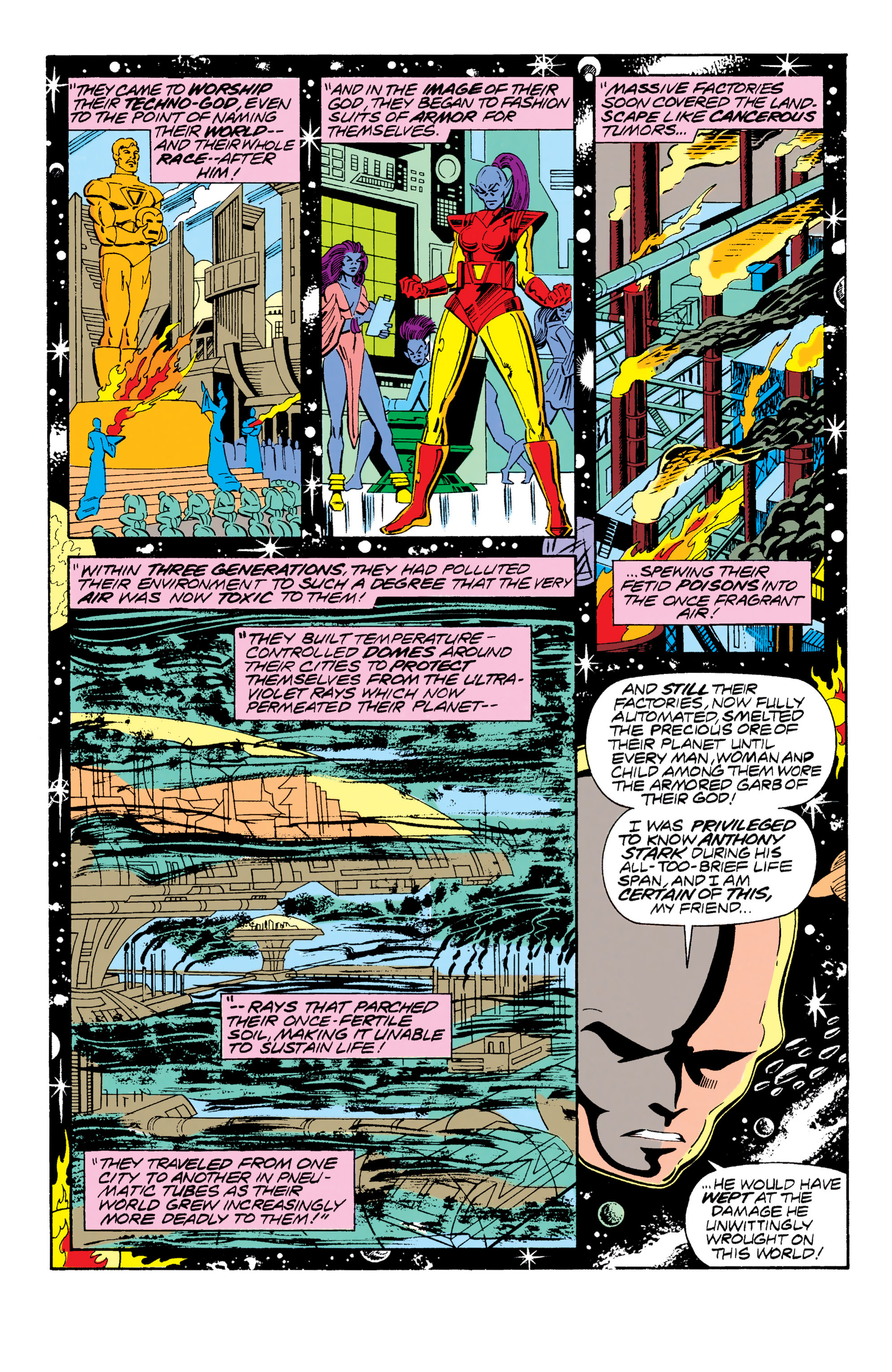 Read online Guardians of the Galaxy (1990) comic -  Issue # _TPB Guardians of the Galaxy by Jim Valentino 1 (Part 1) - 35