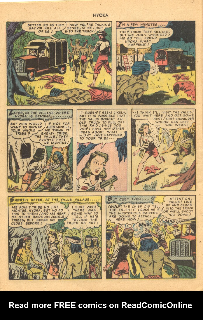 Read online Nyoka the Jungle Girl (1945) comic -  Issue #42 - 28
