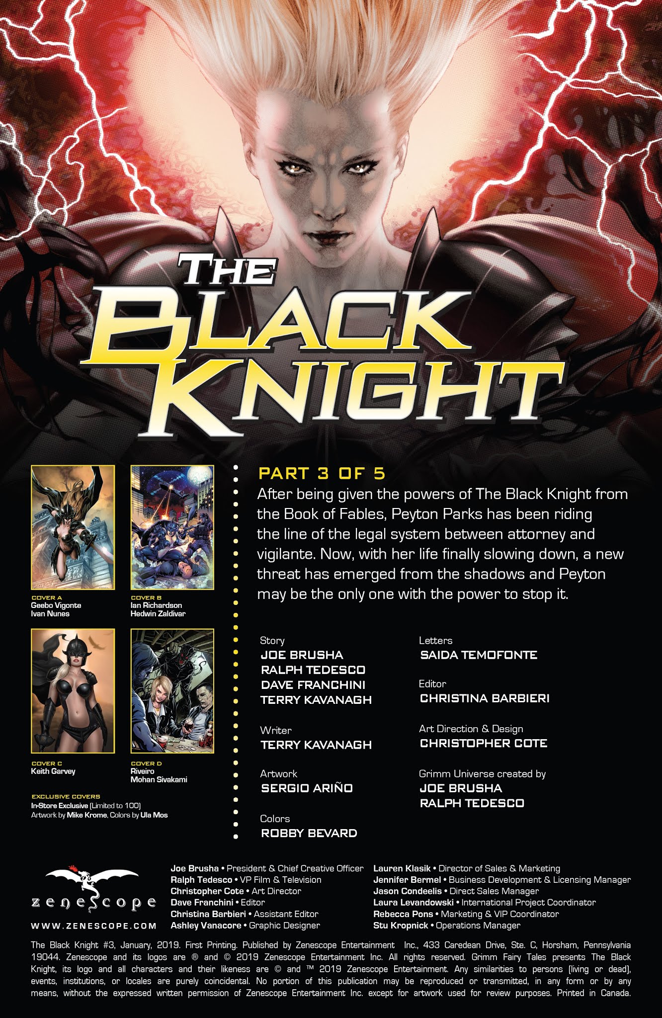 Read online The Black Knight comic -  Issue #3 - 2