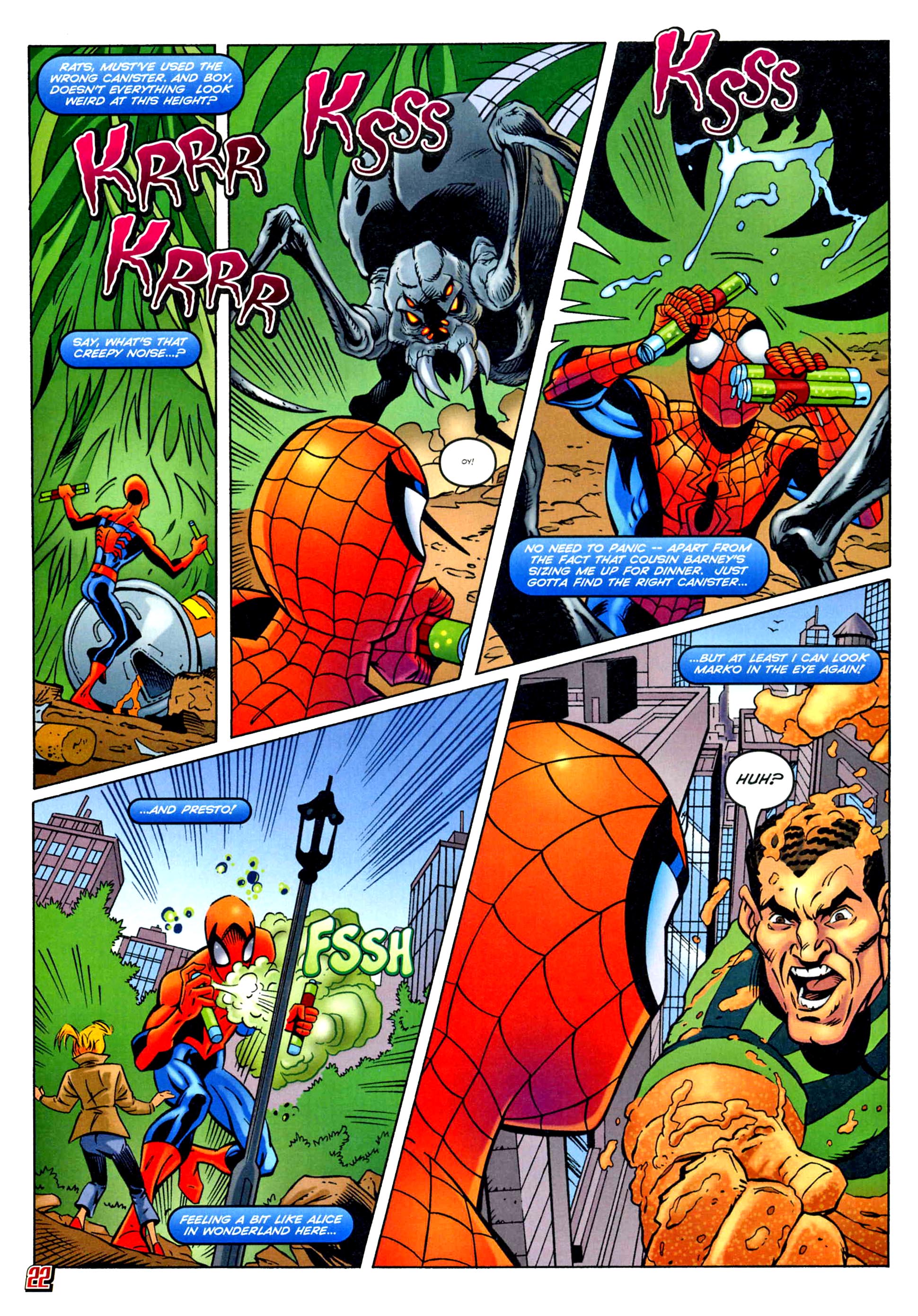 Read online Spectacular Spider-Man Adventures comic -  Issue #150 - 20