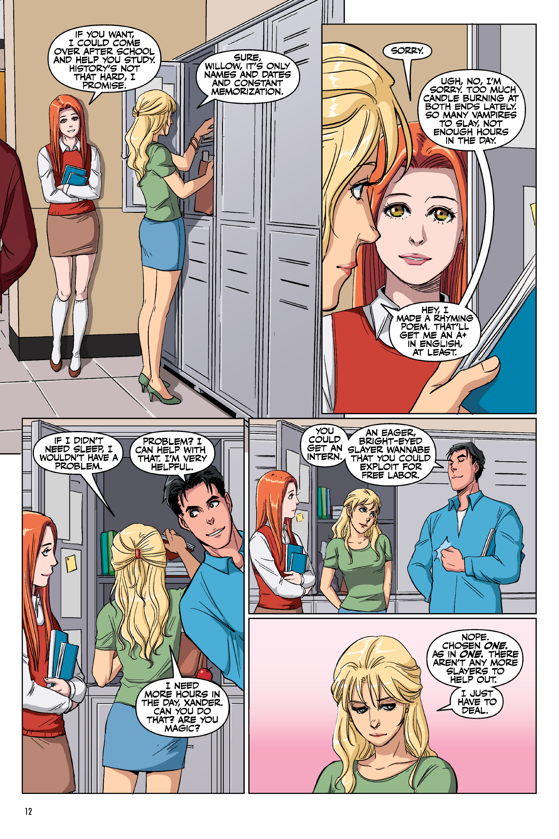 Read online Buffy: The High School Years - Freaks & Geeks comic -  Issue # Full - 13