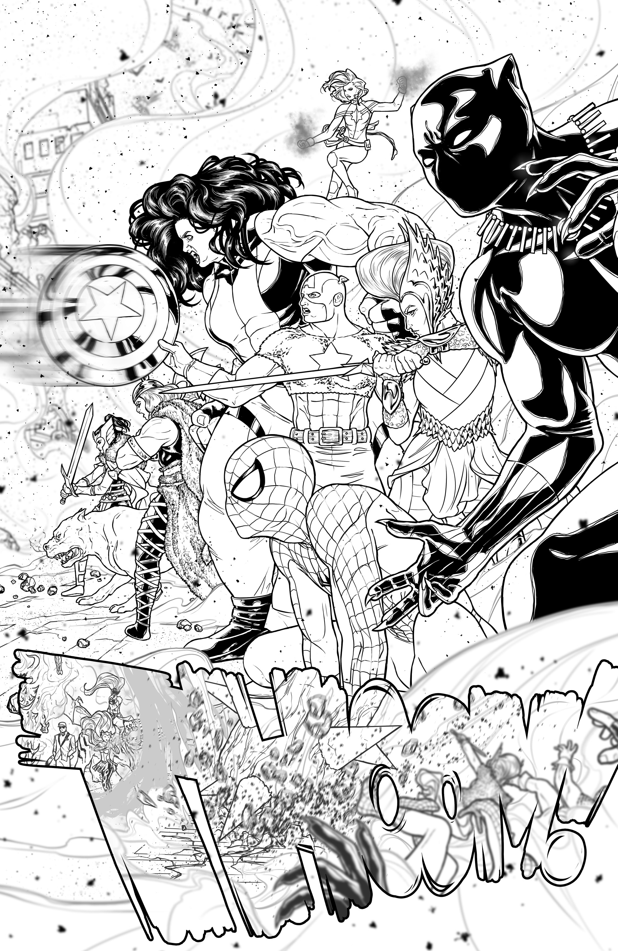 Read online War of the Realms comic -  Issue # _Director 's Cut - 145