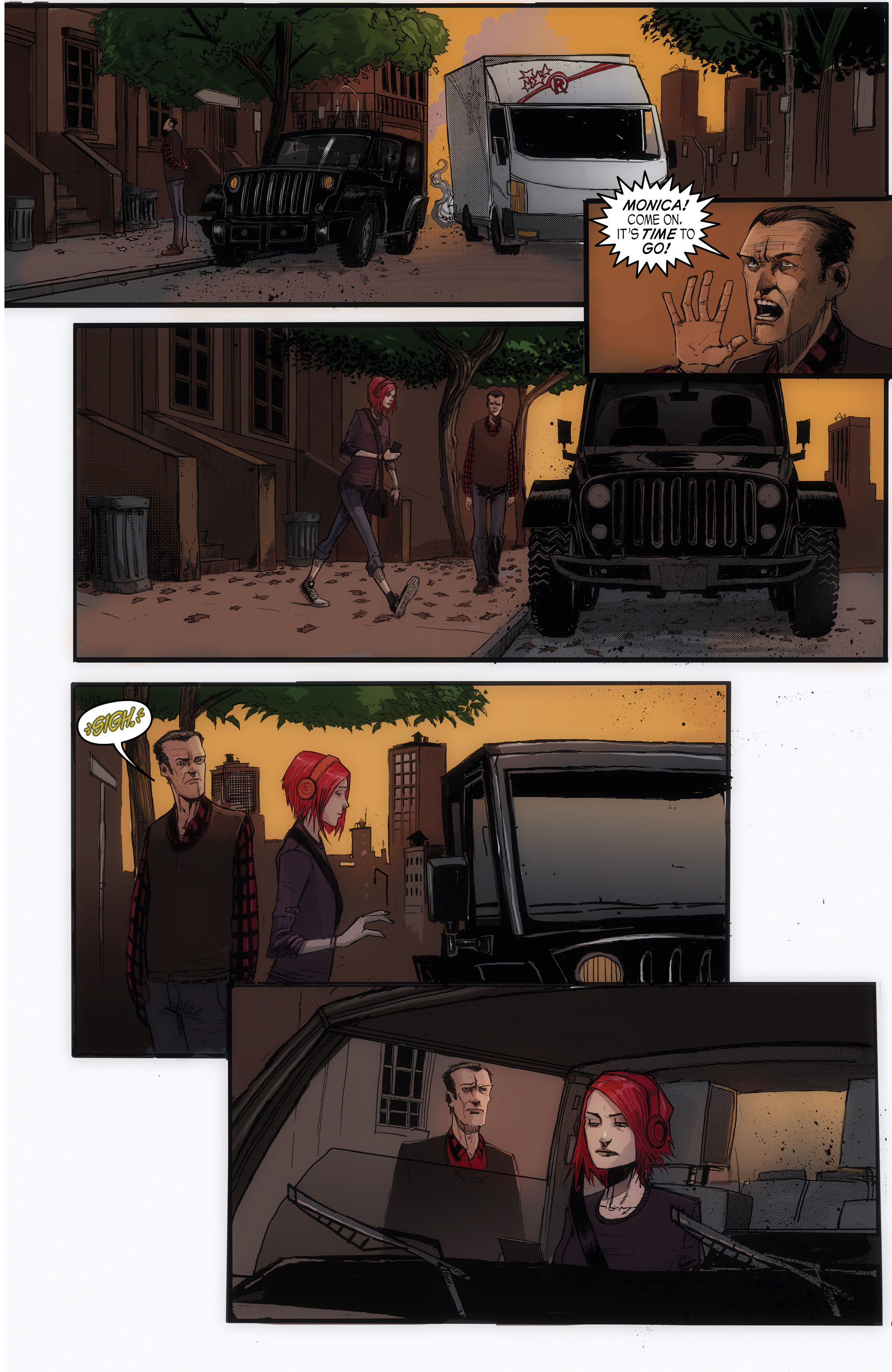 Read online John Carpenter Presents Storm Kids: Monica Bleue: A Werewolf Story comic -  Issue #1 - 6