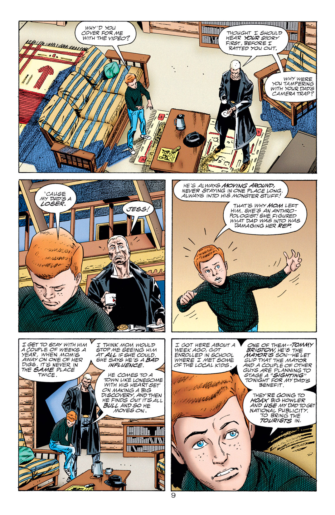 Read online Resurrection Man (1997) comic -  Issue #8 - 10
