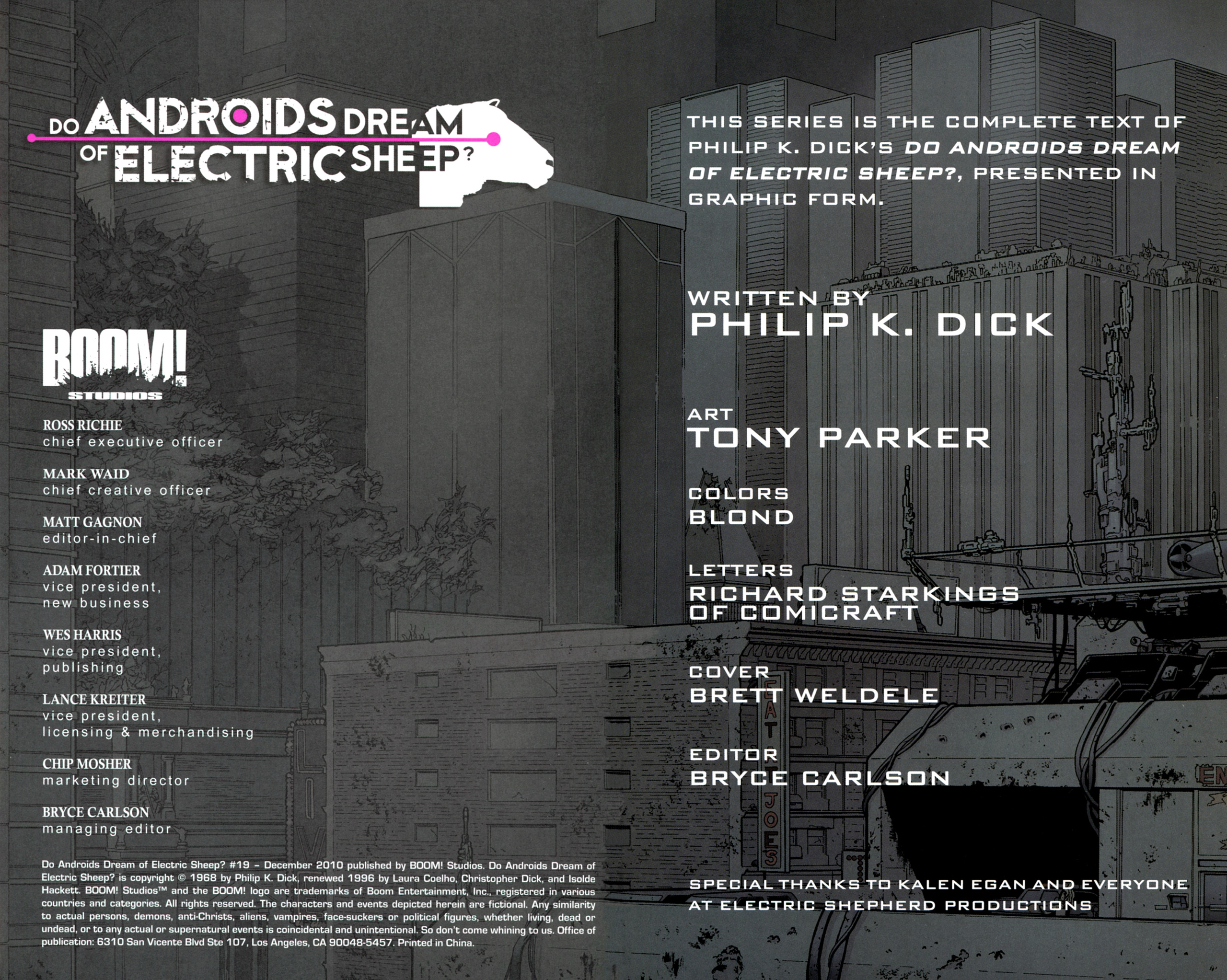 Read online Do Androids Dream of Electric Sheep? comic -  Issue #19 - 2