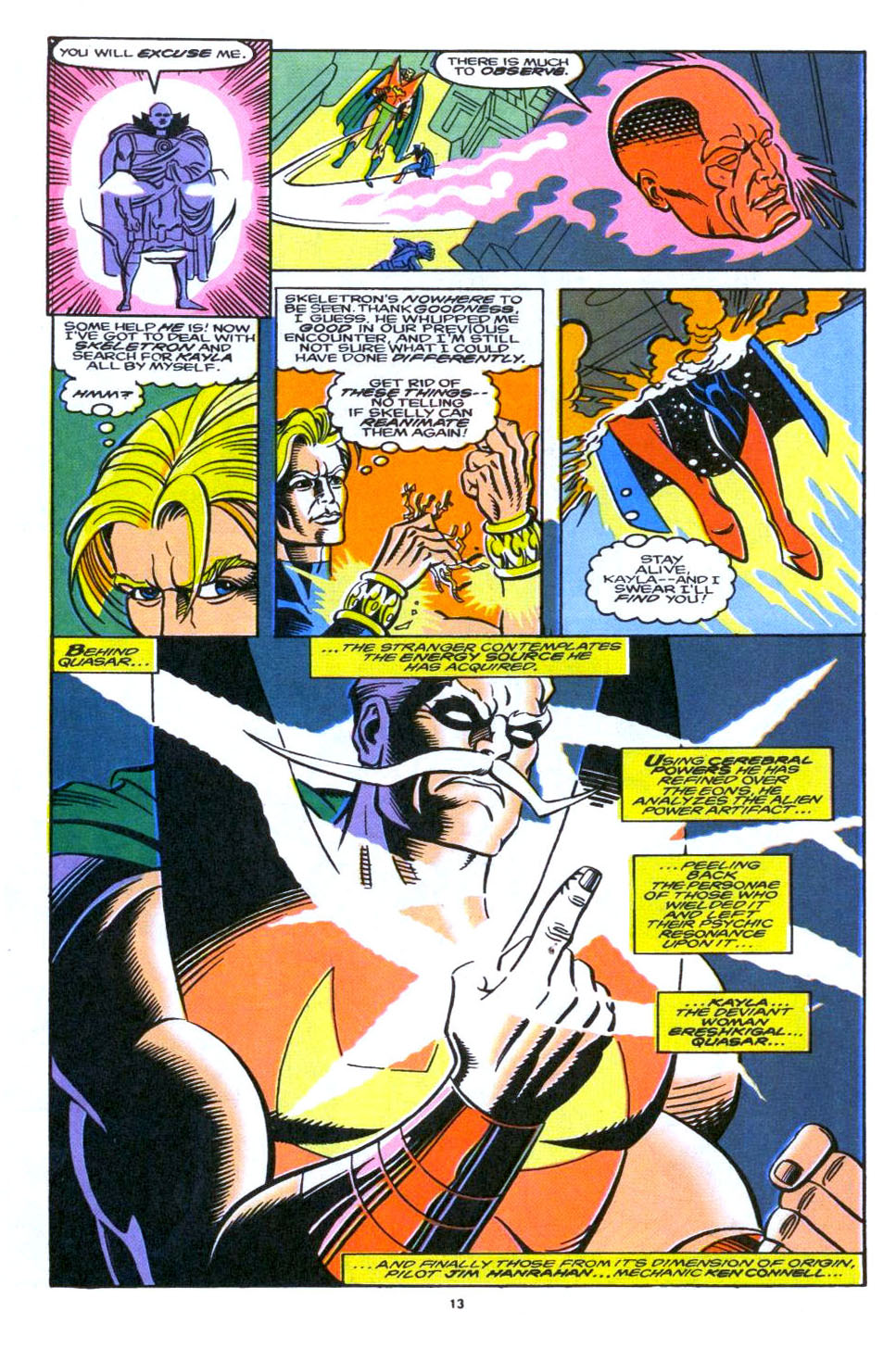 Read online Quasar comic -  Issue #56 - 10