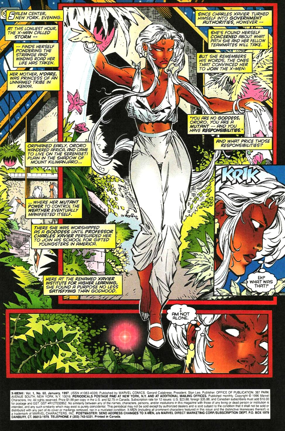 X-Men (1991) 60 Page 1