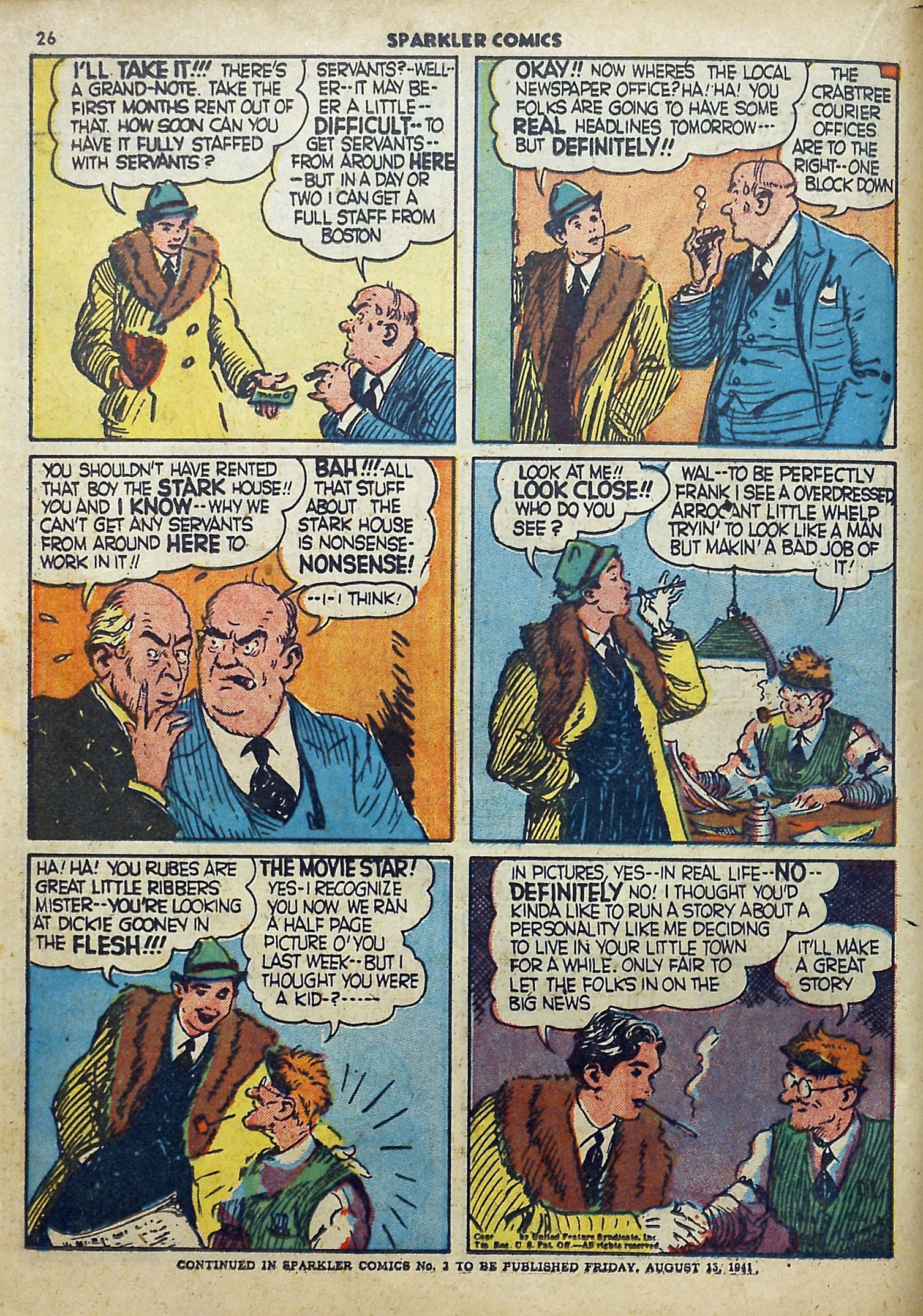 Read online Sparkler Comics comic -  Issue #2 - 22