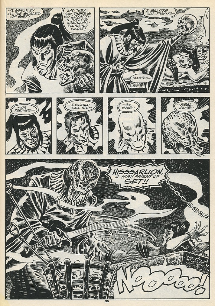 The Savage Sword Of Conan issue 192 - Page 37