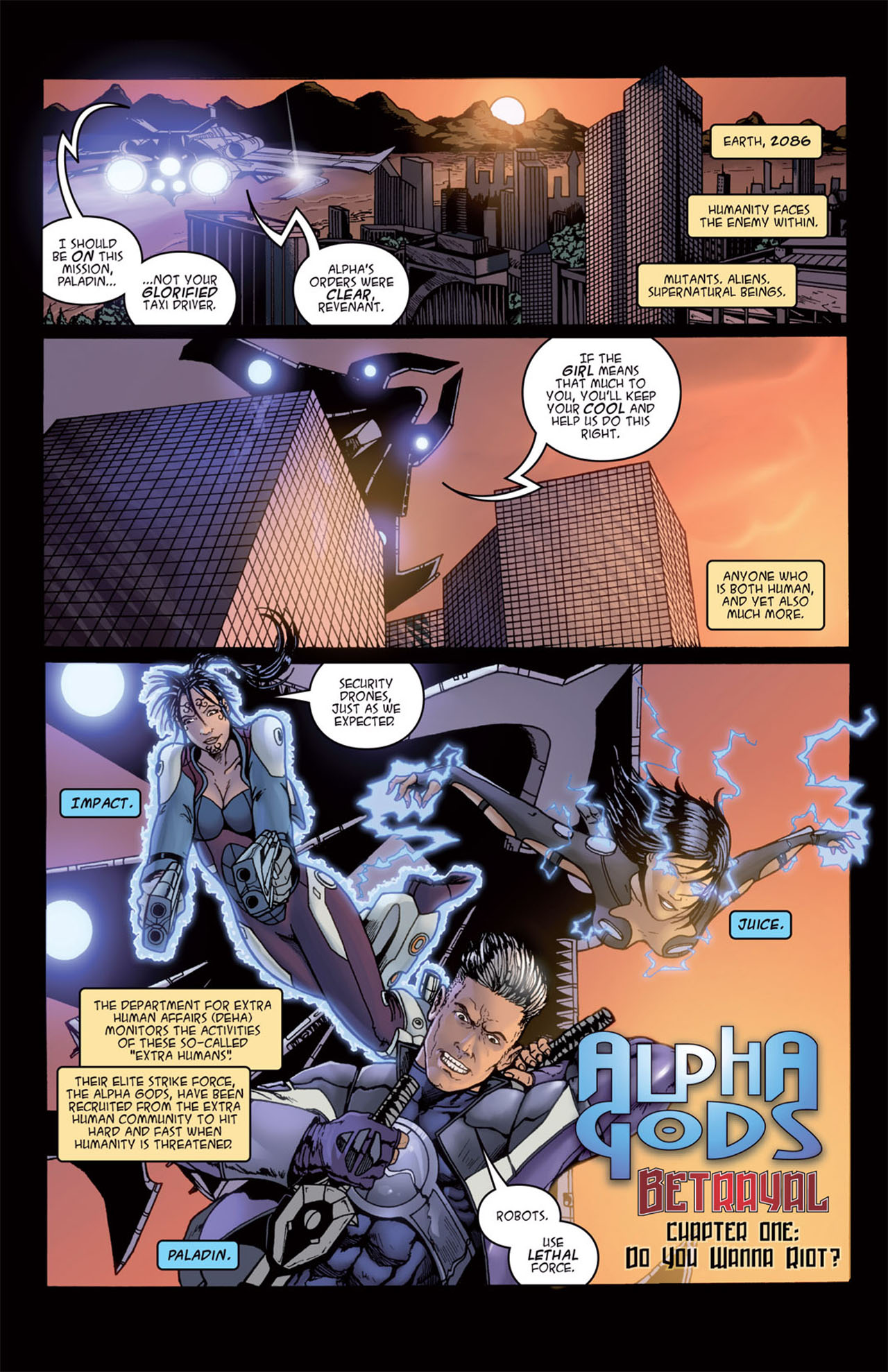 Read online Alpha Gods comic -  Issue #1 - 3
