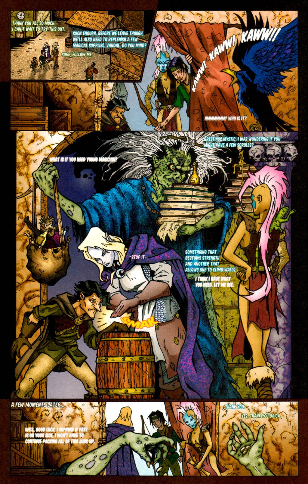 Read online Dungeons & Dragons: Crisis in Raimiton comic -  Issue # Full - 12