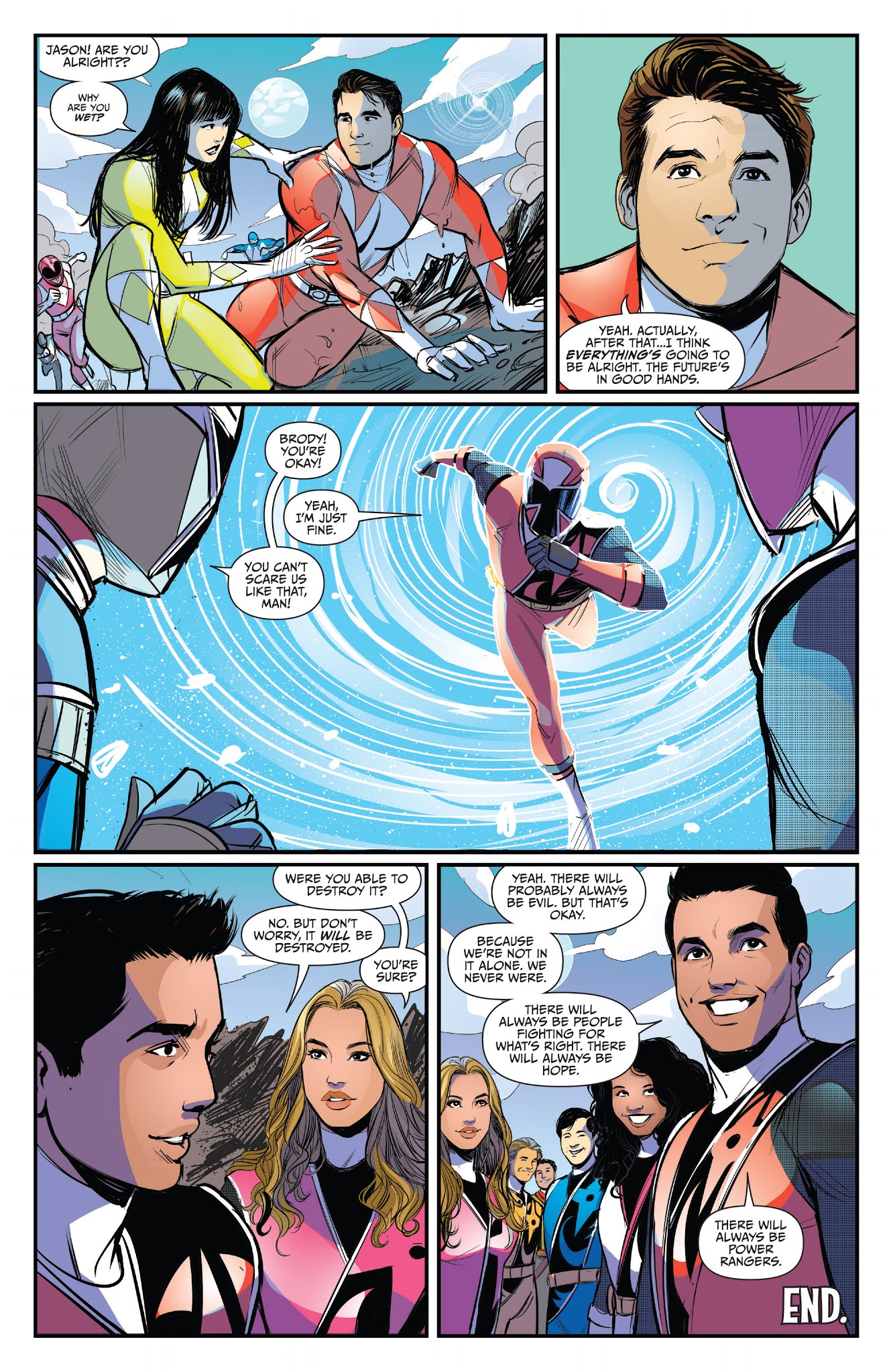Read online Mighty Morphin Power Rangers 25th Anniversary Special comic -  Issue # Full - 28