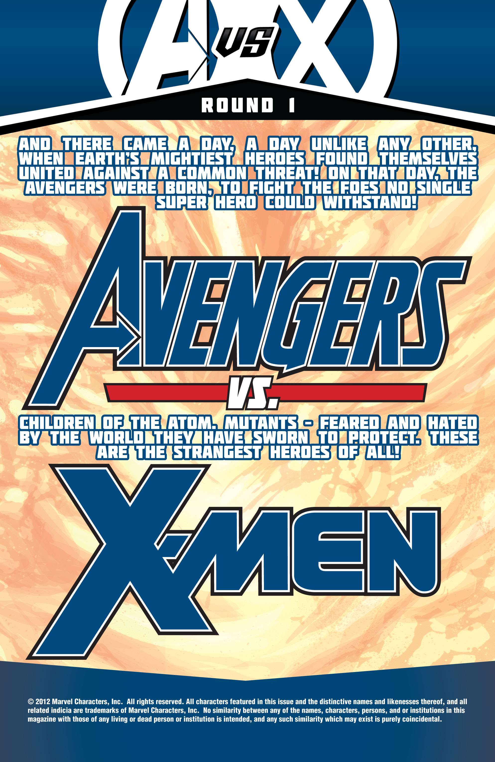 Read online Avengers Vs. X-Men comic -  Issue #1 - 2