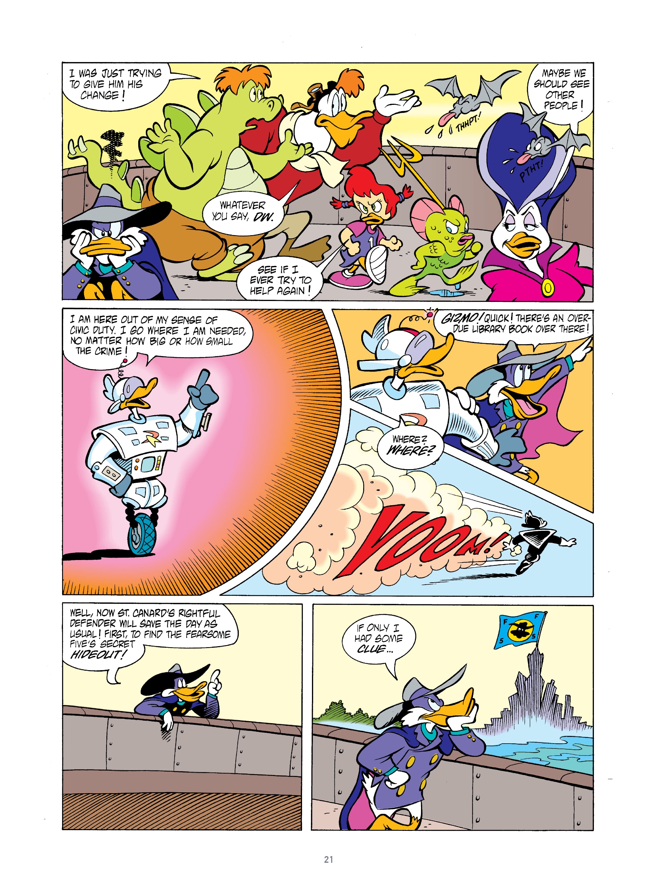 Read online Darkwing Duck: Just Us Justice Ducks comic -  Issue # TPB (Part 1) - 26