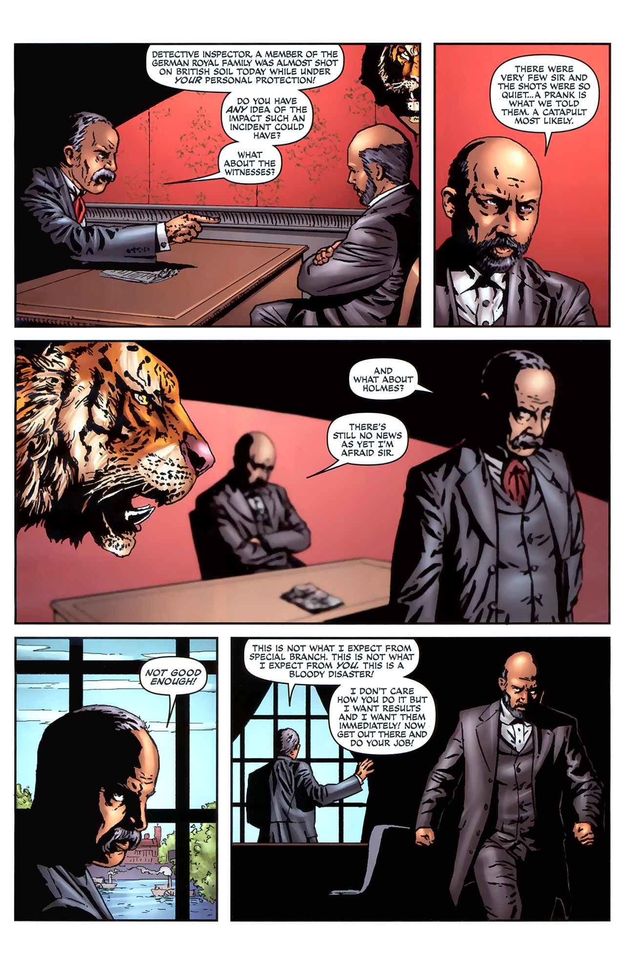 Read online Sherlock Holmes (2009) comic -  Issue #4 - 5