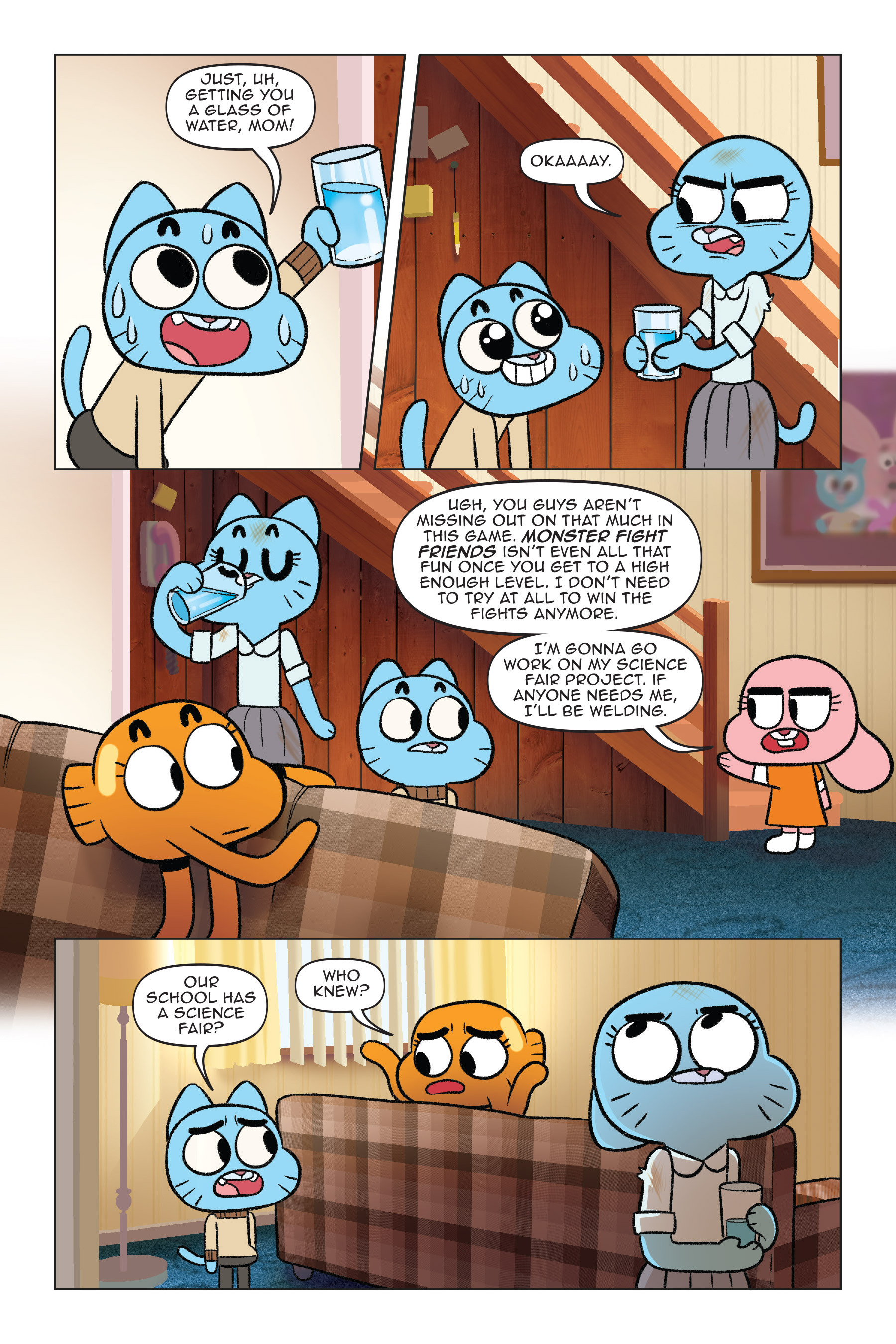 Read online The Amazing World of Gumball: Cheat Code comic -  Issue # Full - 17
