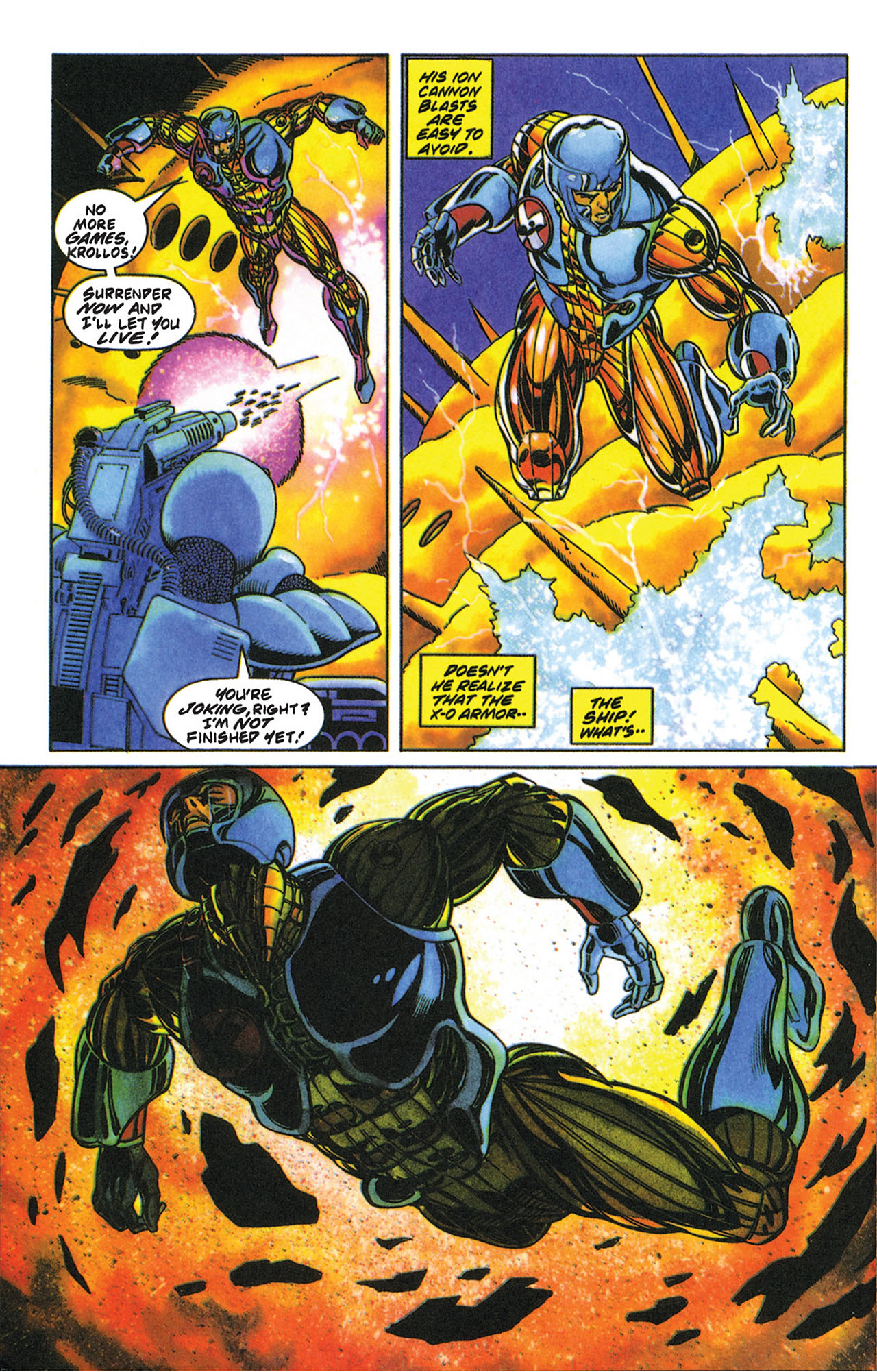 Read online X-O Manowar (1992) comic -  Issue #32 - 19
