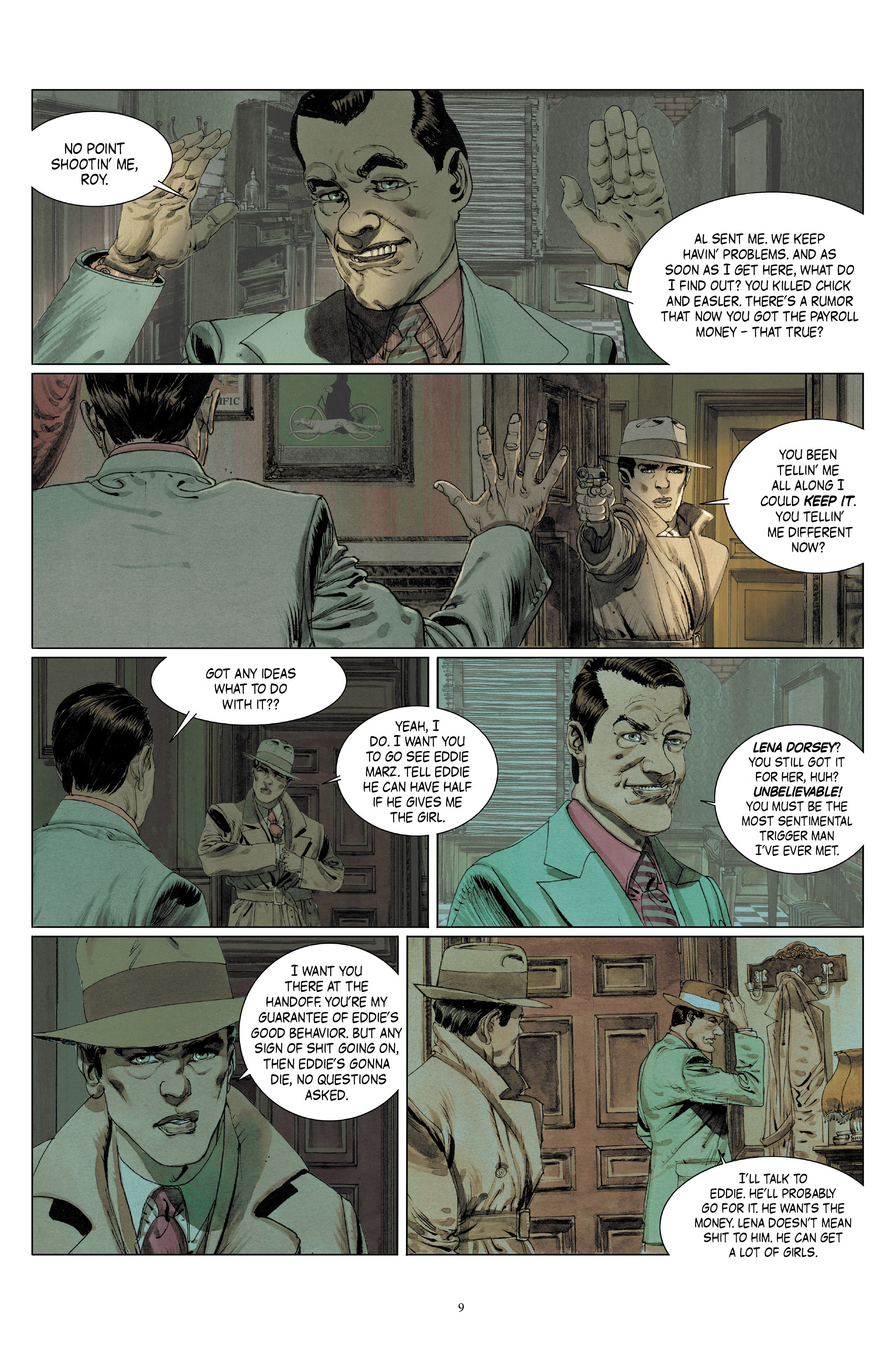 Read online Triggerman comic -  Issue #5 - 10