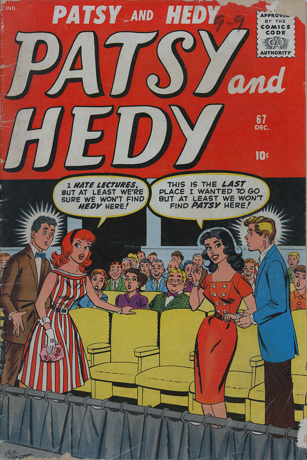 Read online Patsy and Hedy comic -  Issue #67 - 1