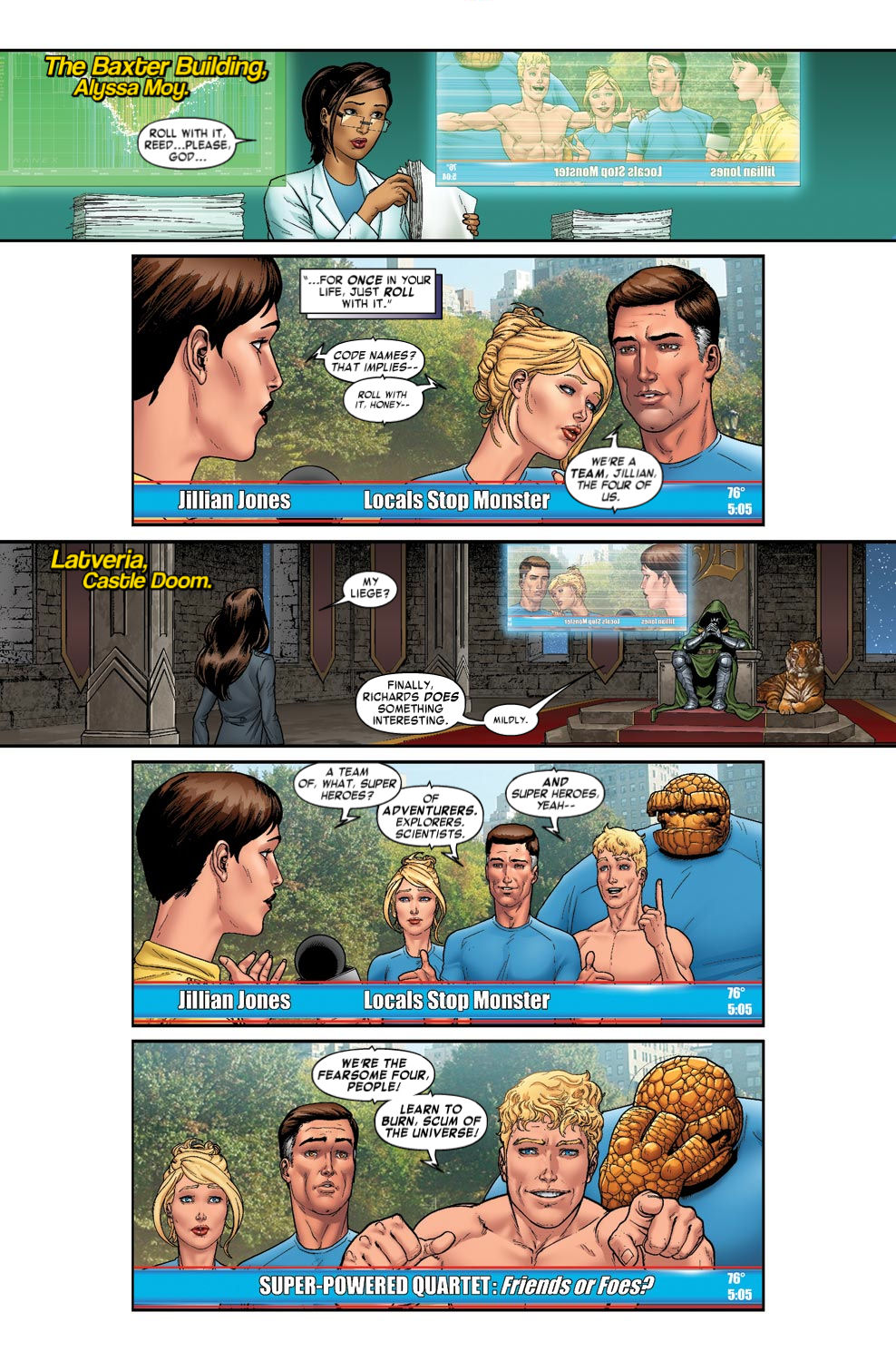Read online Fantastic Four: Season One comic -  Issue # TPB - 57