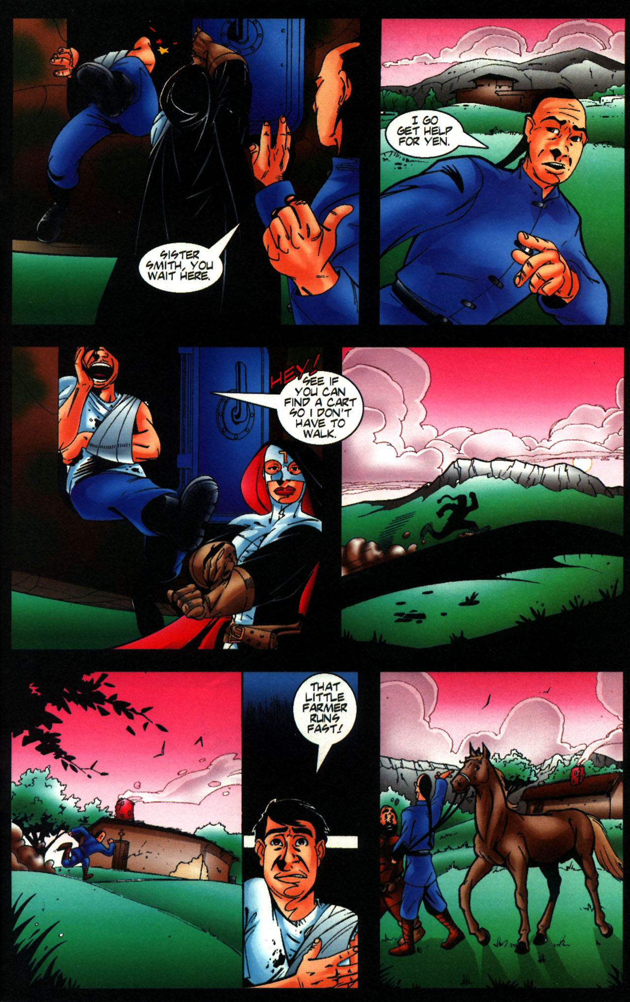 Read online Crimson Nun comic -  Issue #2 - 19