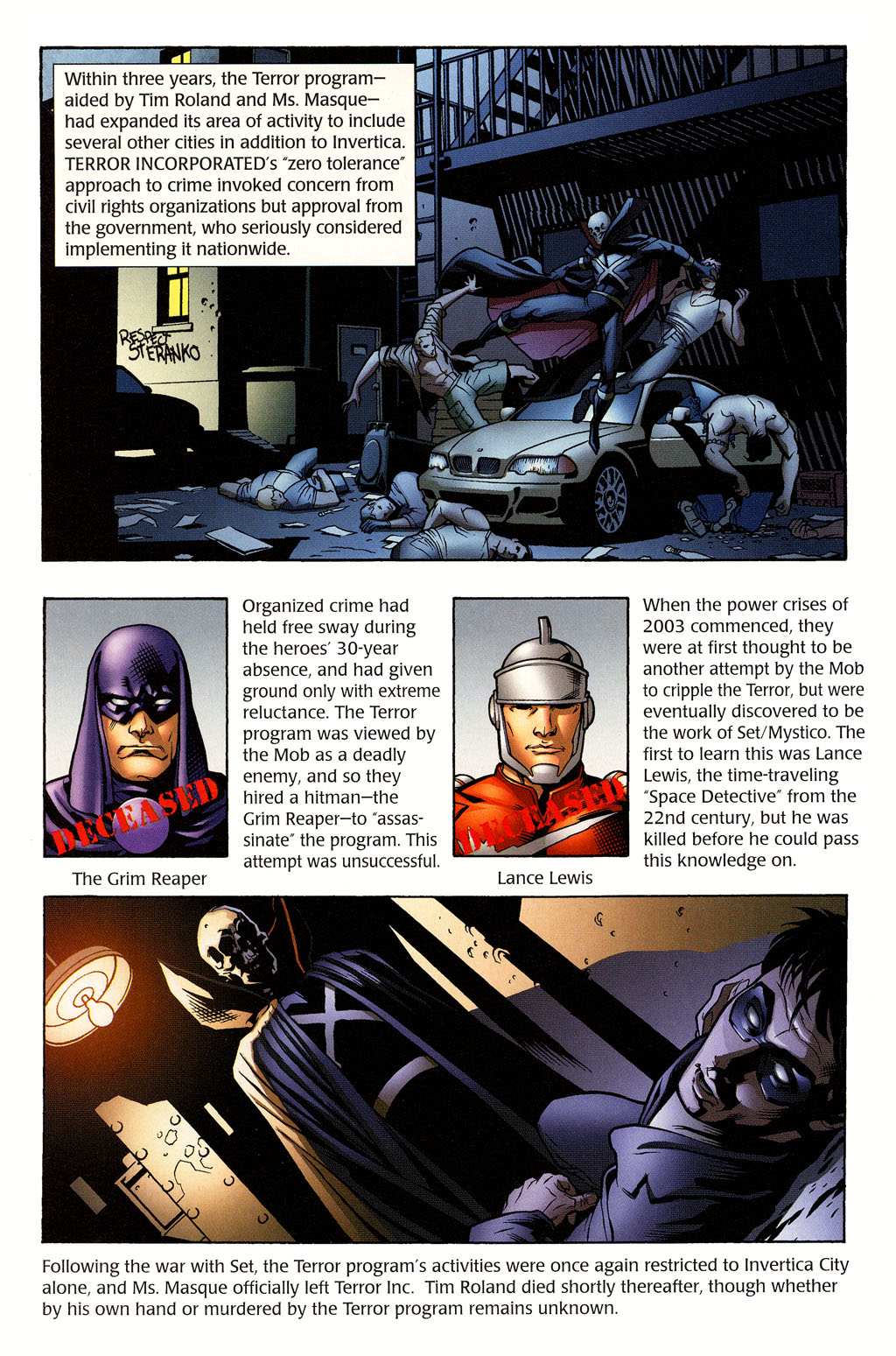 Read online ABC: A-Z, Terra Obscura and Splash Brannigan comic -  Issue # Full - 11