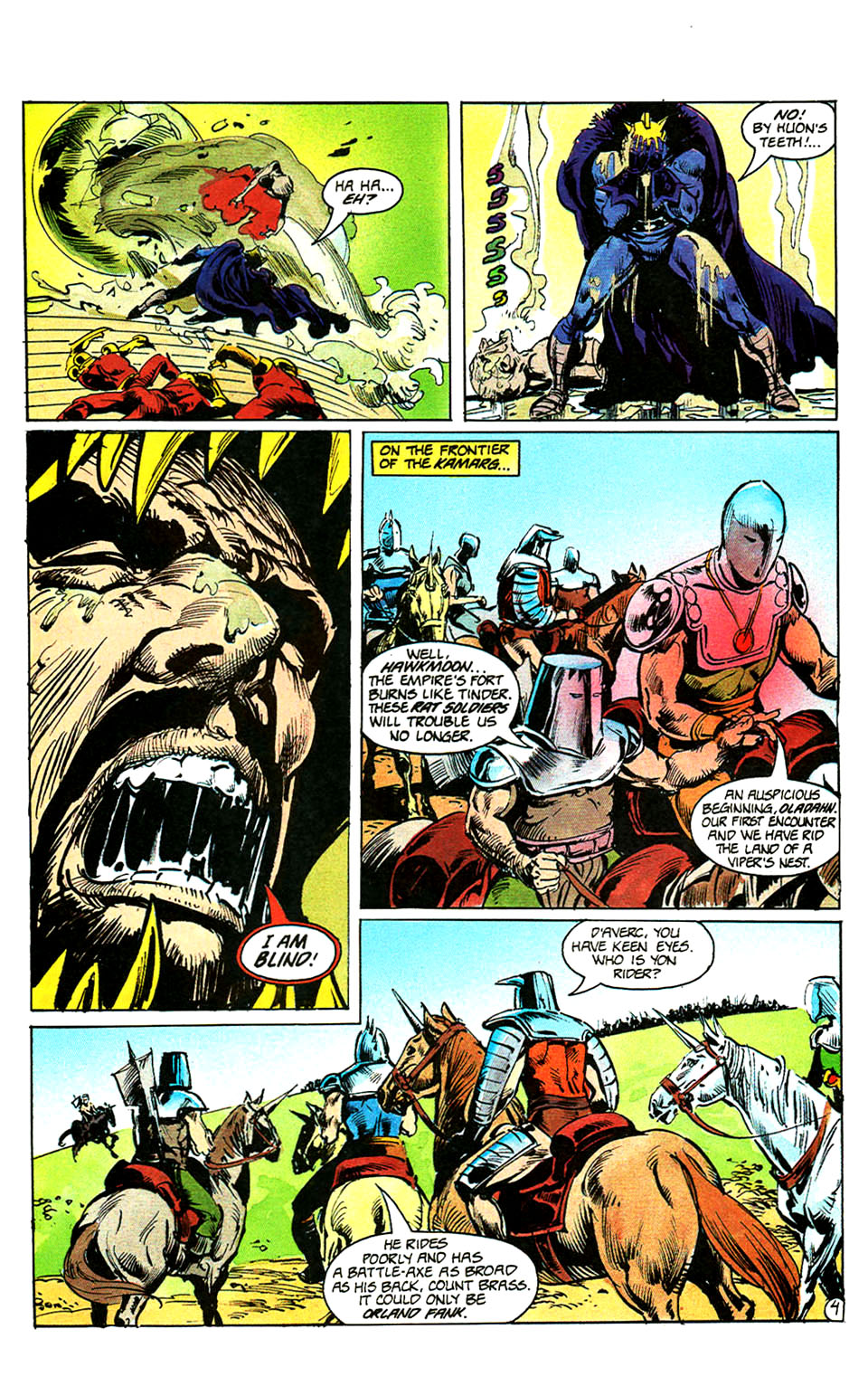Read online Hawkmoon: The Runestaff comic -  Issue #4 - 6