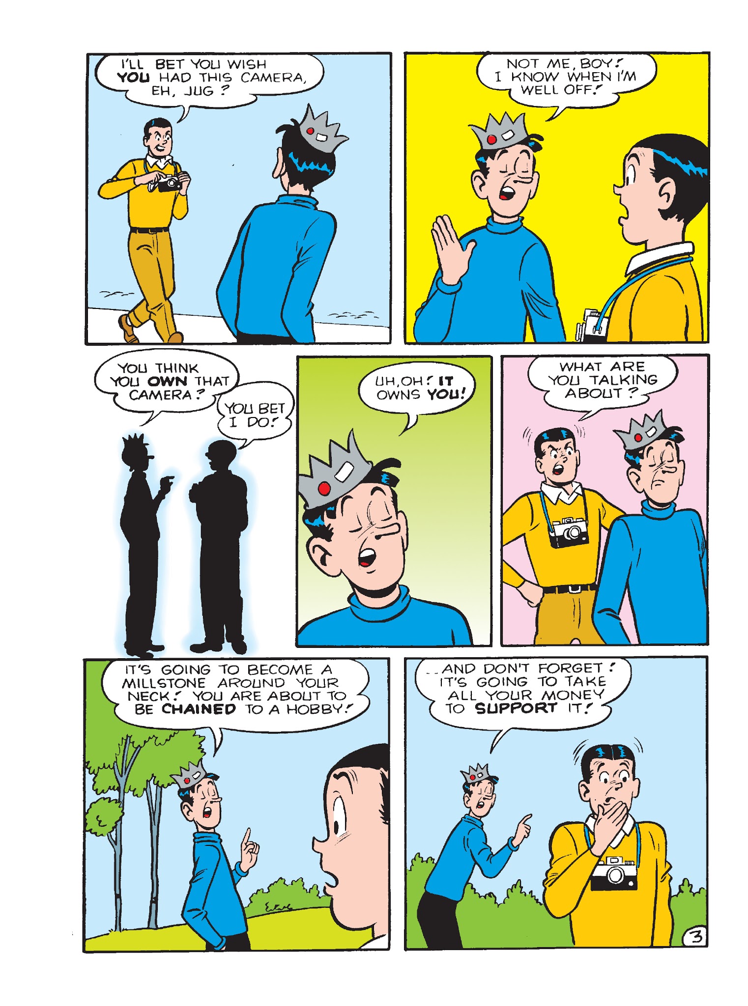 Read online Archie's Funhouse Double Digest comic -  Issue #20 - 191