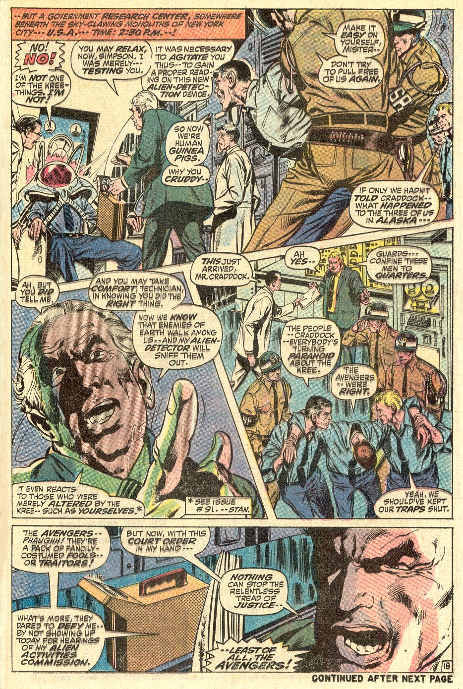 Read online The Avengers (1963) comic -  Issue #94 - 19