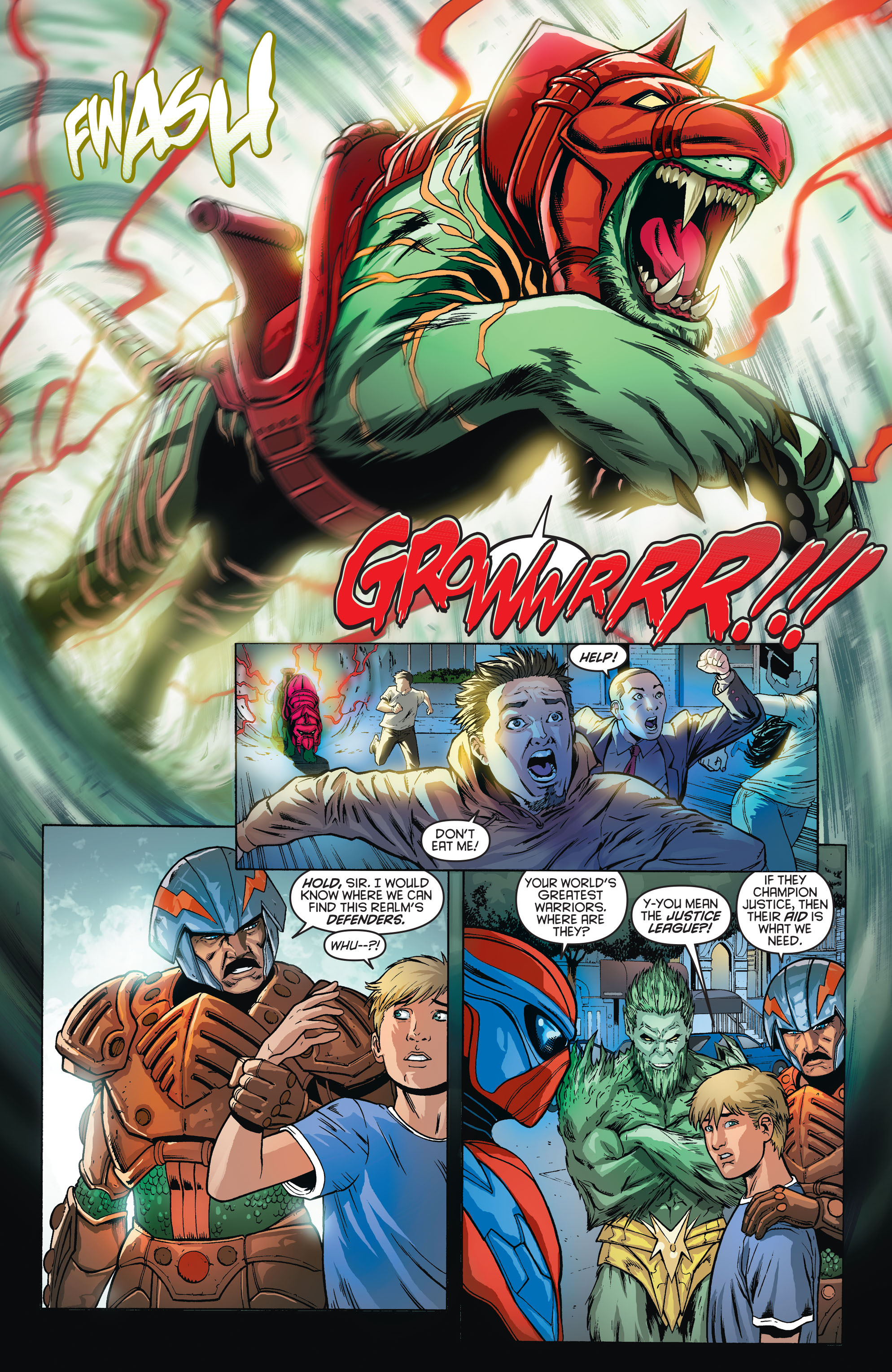 Read online DC Universe vs. The Masters of the Universe comic -  Issue #3 - 14