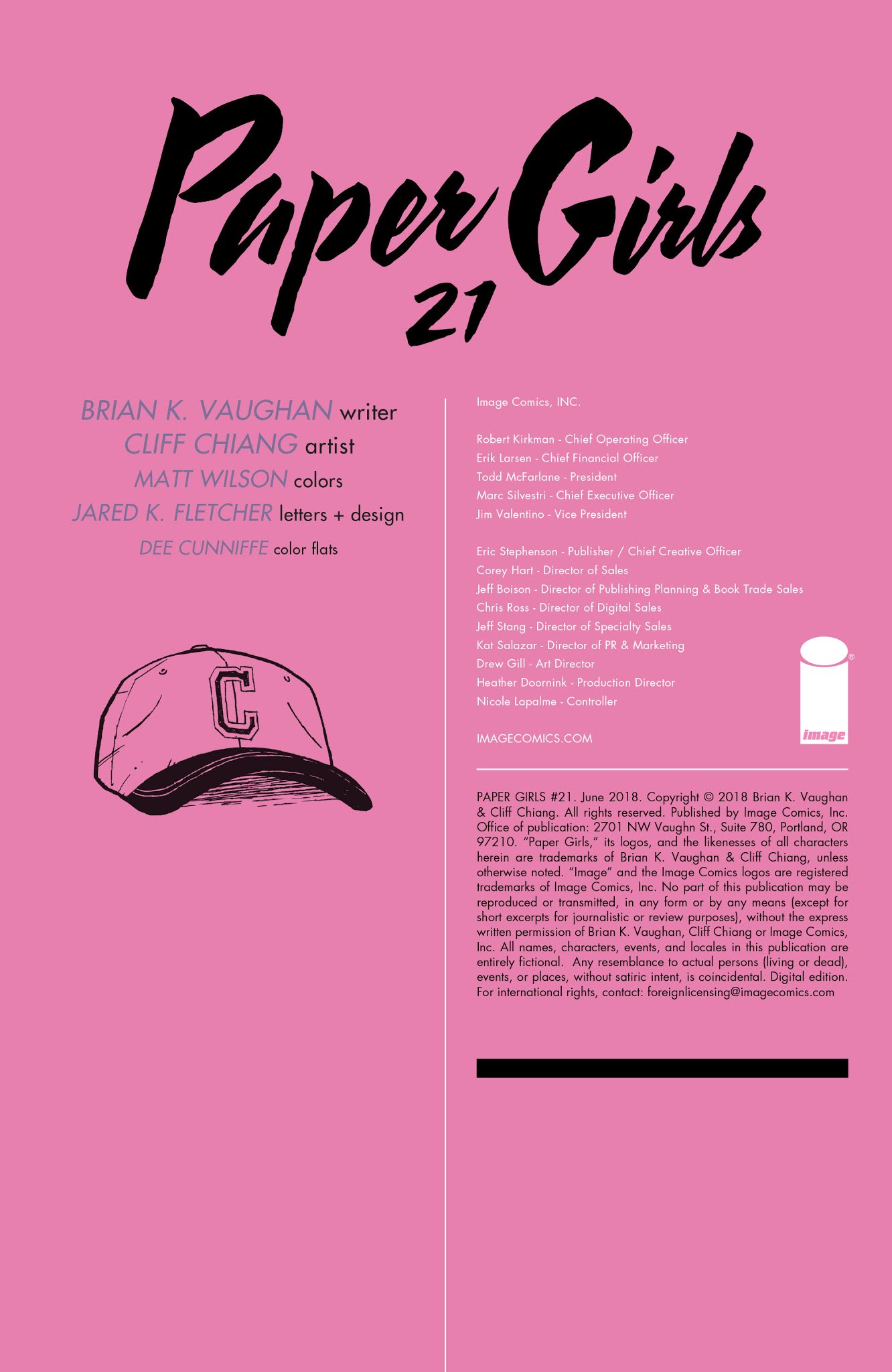 Read online Paper Girls comic -  Issue #21 - 2