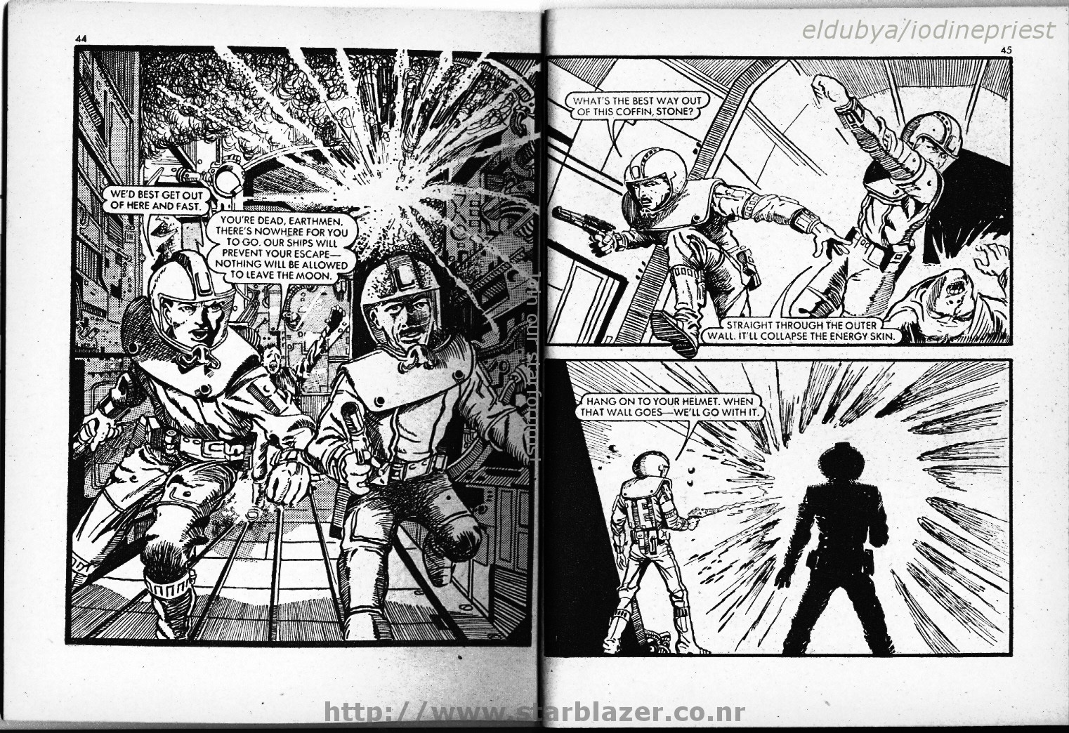 Read online Starblazer comic -  Issue #70 - 24