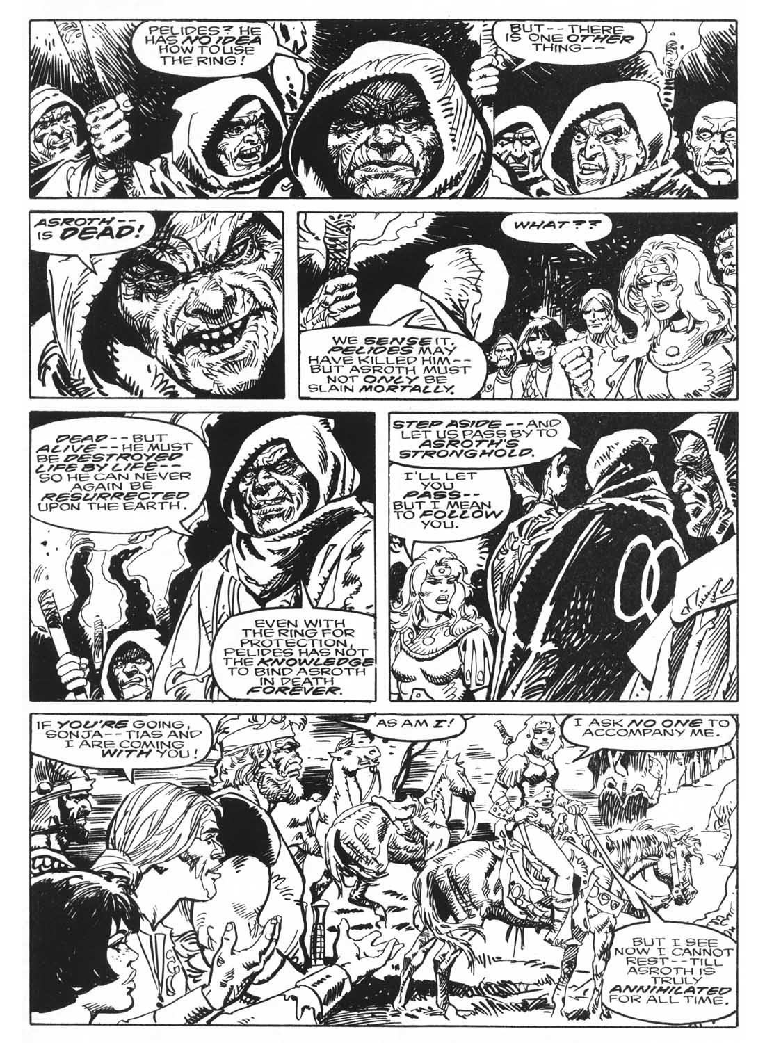 Read online The Savage Sword Of Conan comic -  Issue #233 - 32