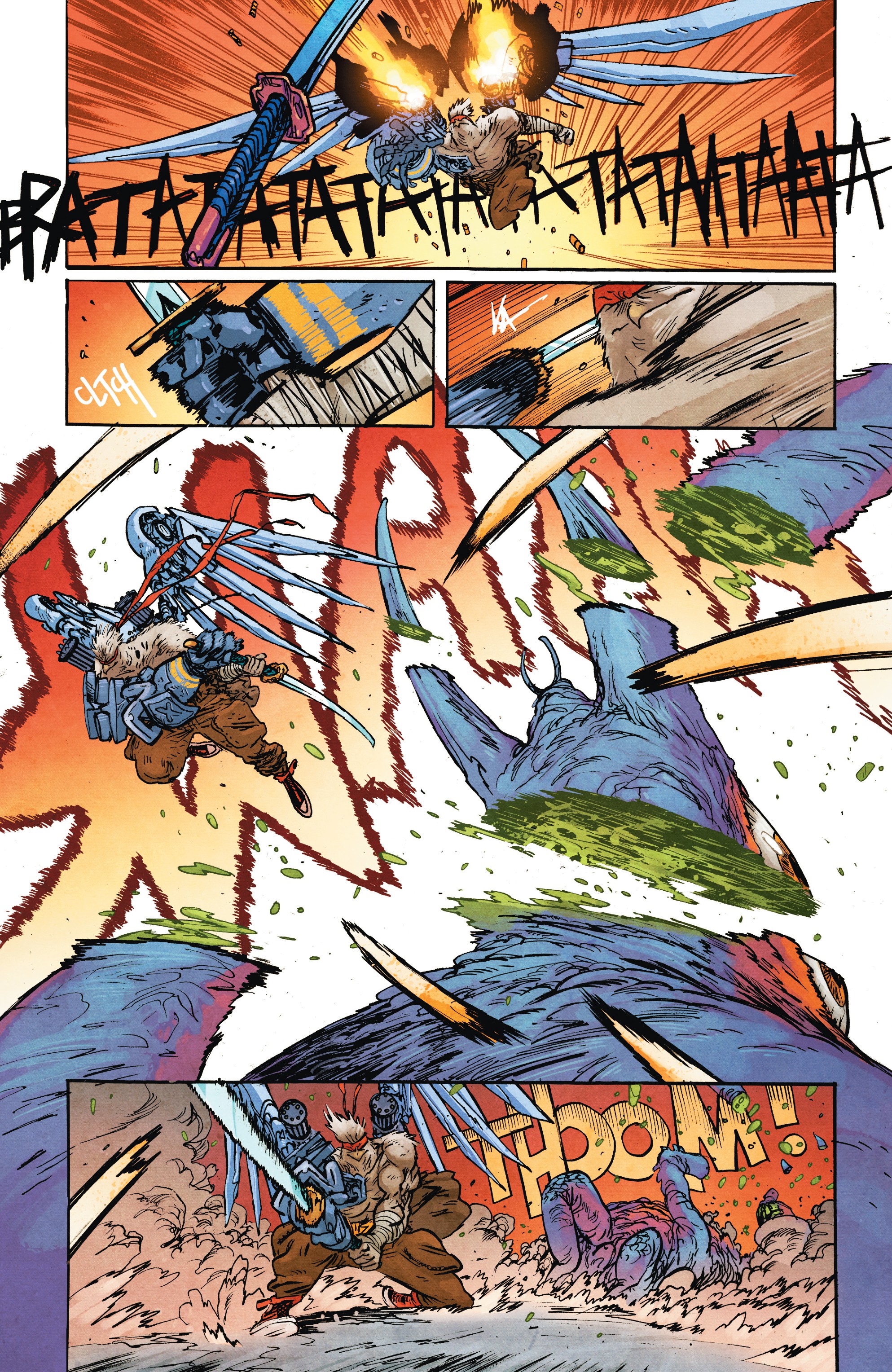 Read online Murder Falcon comic -  Issue #7 - 23