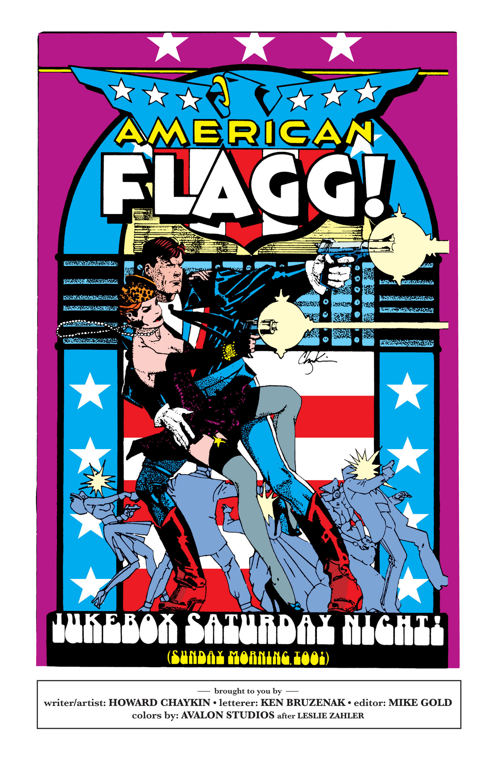Read online American Flagg! comic -  Issue # _Definitive Collection (Part 1) - 52