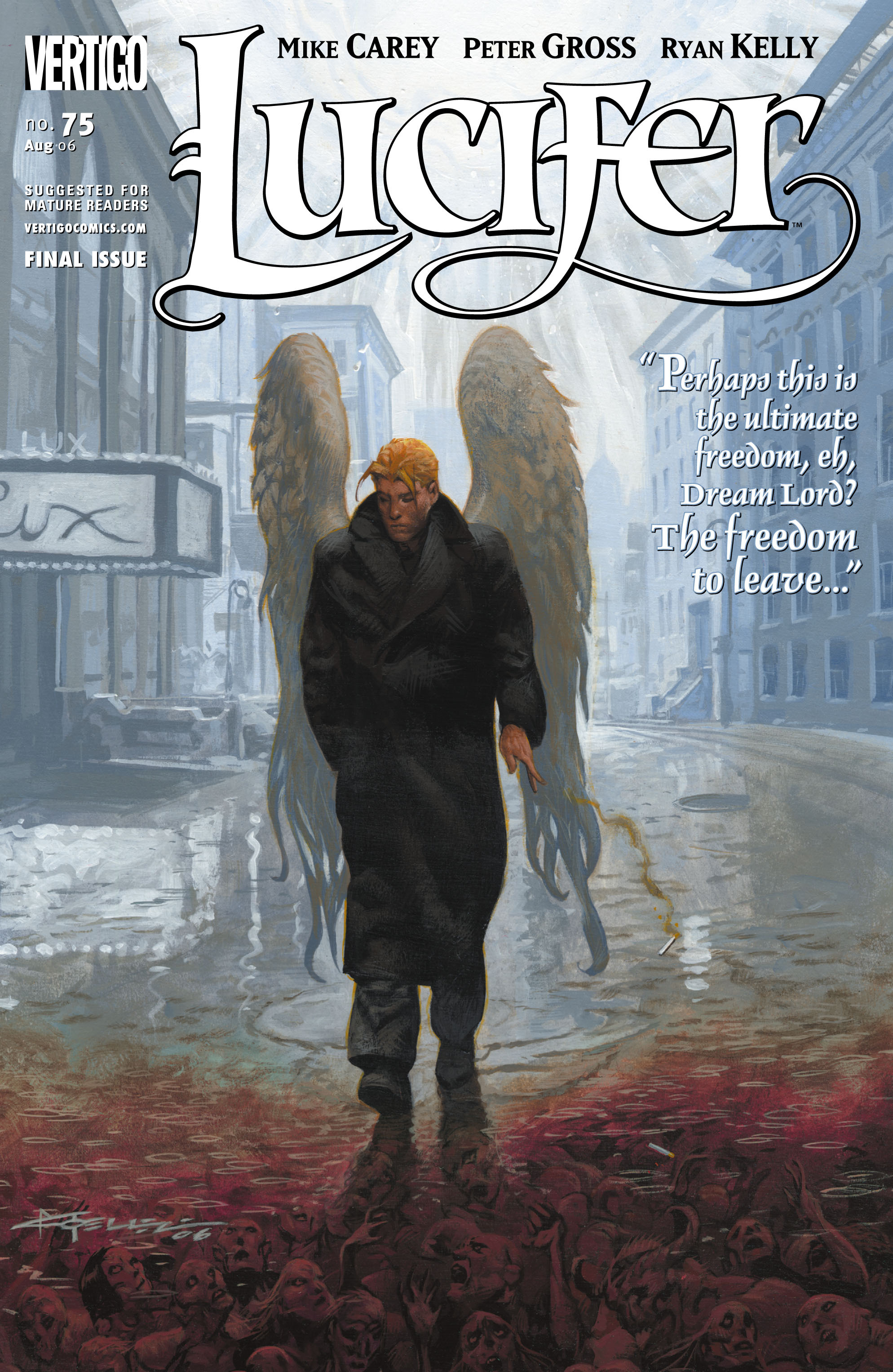 Read online Lucifer (2000) comic -  Issue #75 - 1