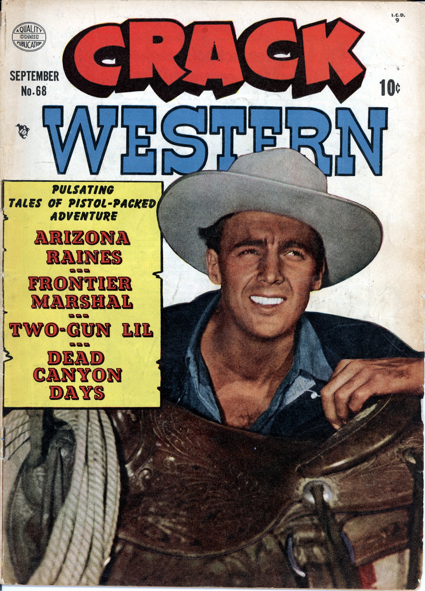 Read online Crack Western comic -  Issue #68 - 1