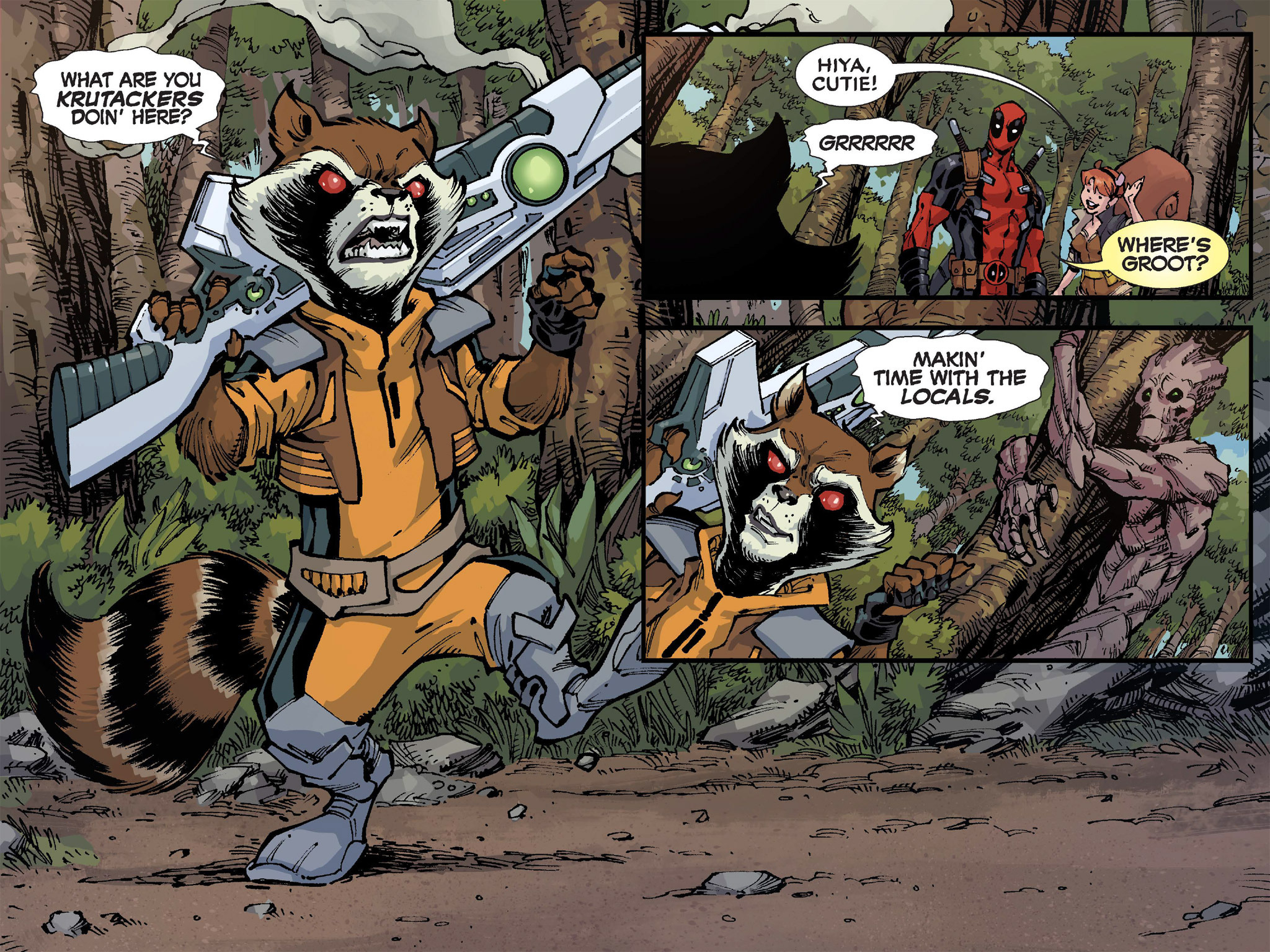Read online Deadpool: Too Soon? Infinite Comic comic -  Issue #2 - 56