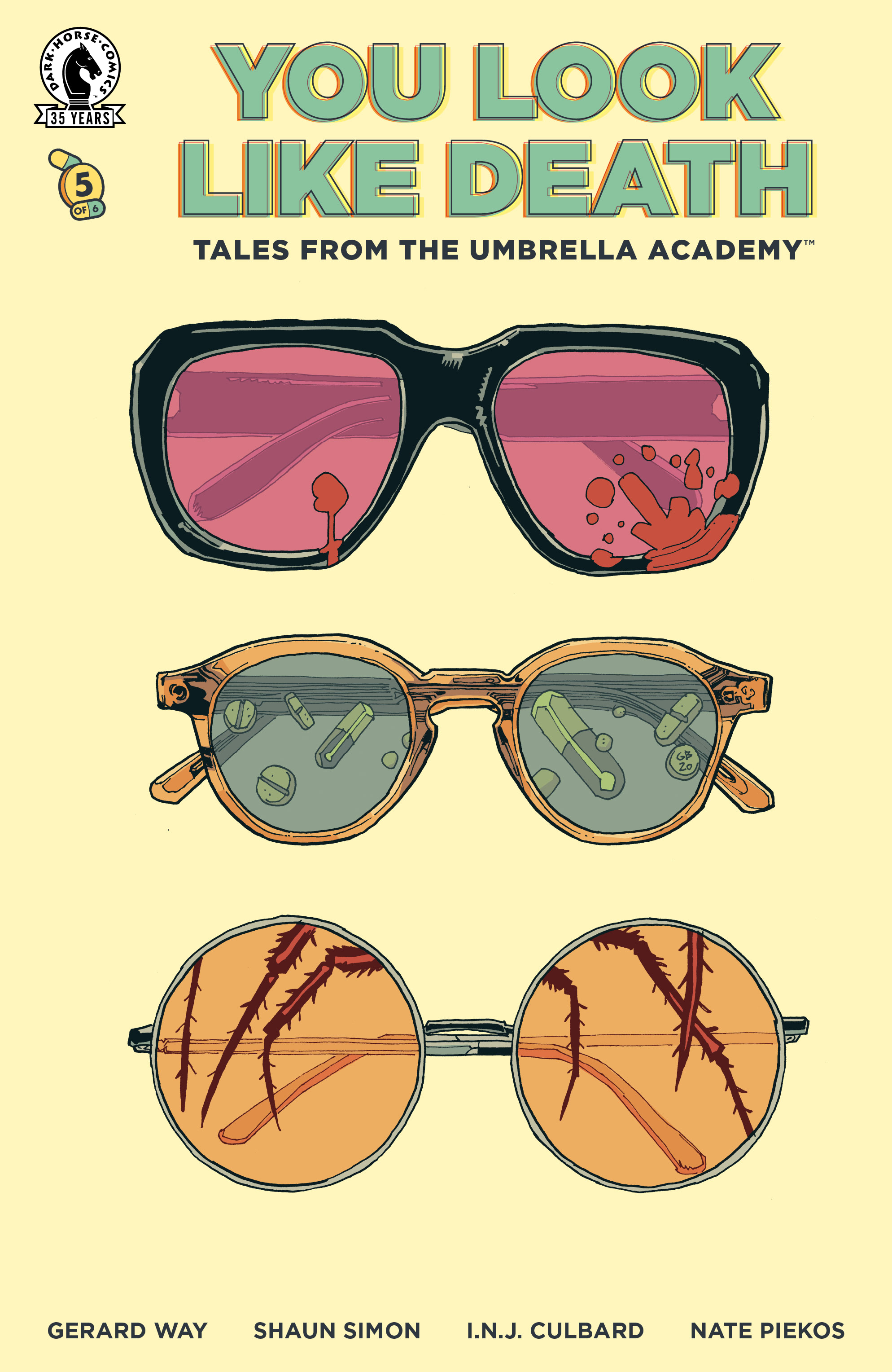 Read online Tales from the Umbrella Academy: You Look Like Death comic -  Issue #5 - 1