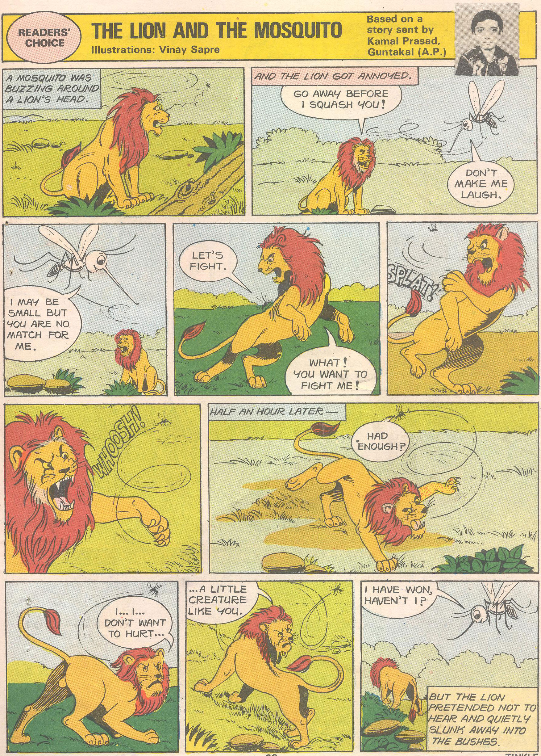Read online Tinkle comic -  Issue #22 - 25