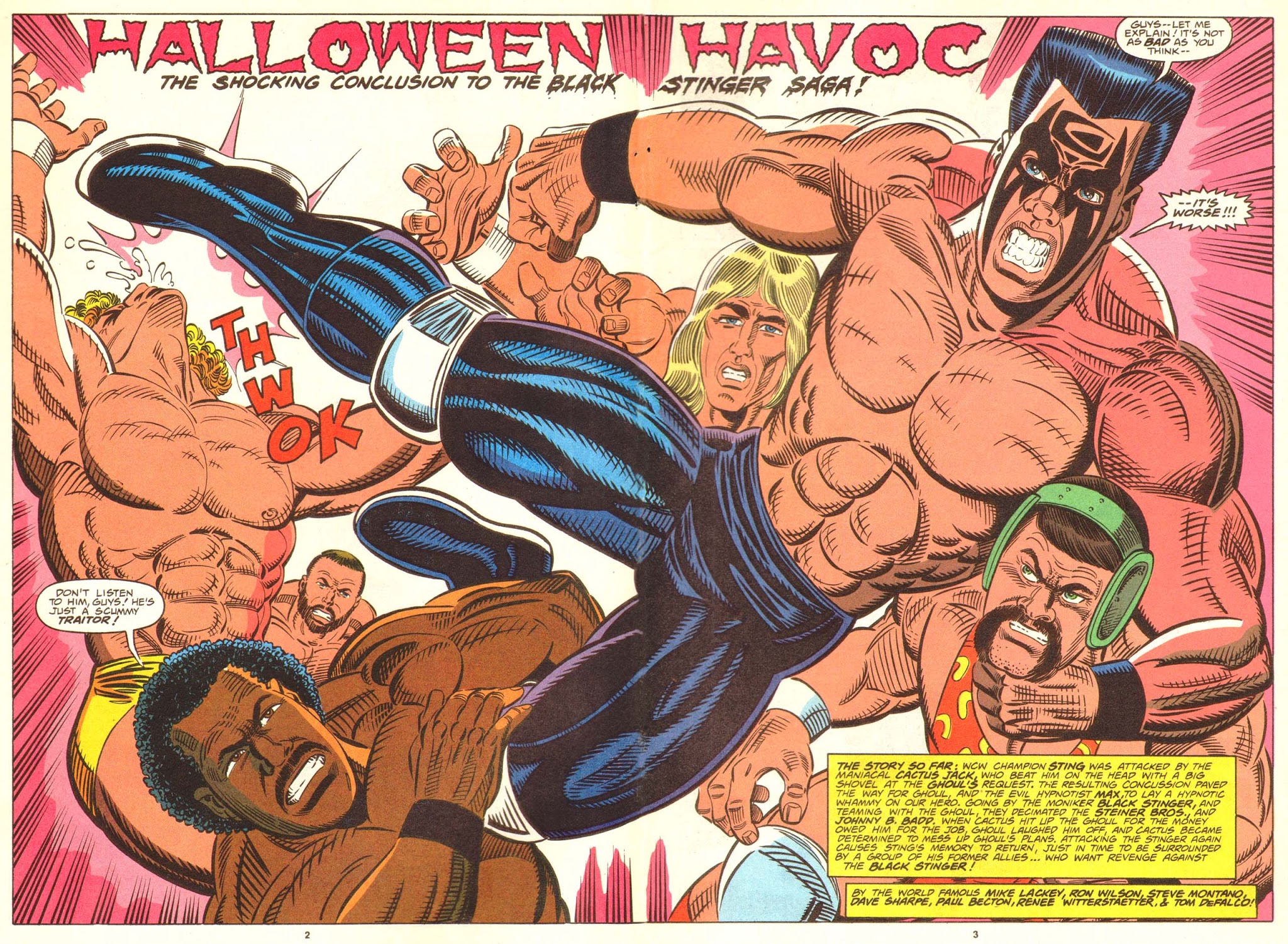 Read online WCW World Championship Wrestling comic -  Issue #11 - 4
