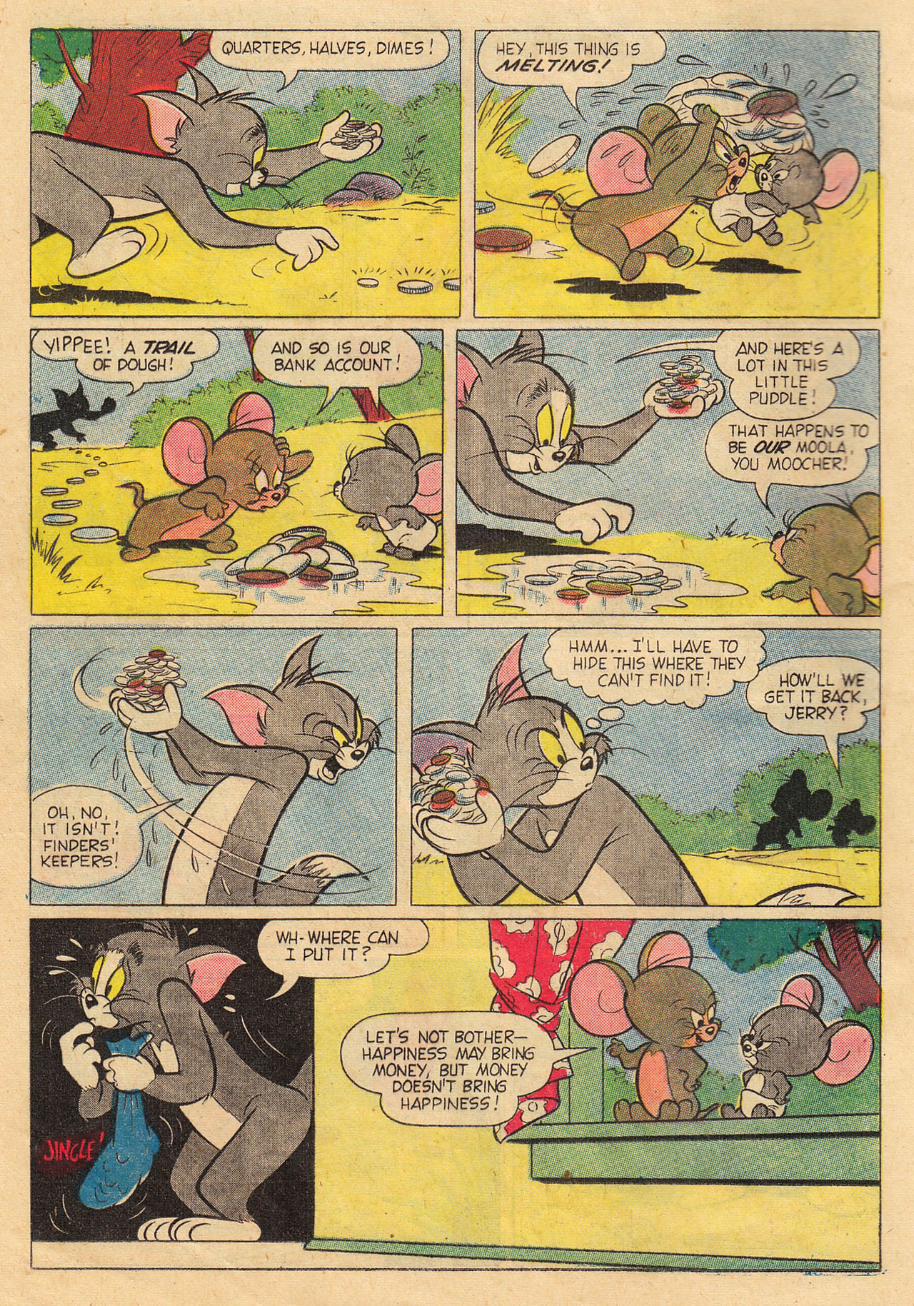 Read online Tom & Jerry Comics comic -  Issue #160 - 12